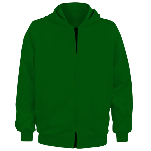 Gildan Plain Zip Up Hoodie Jacket