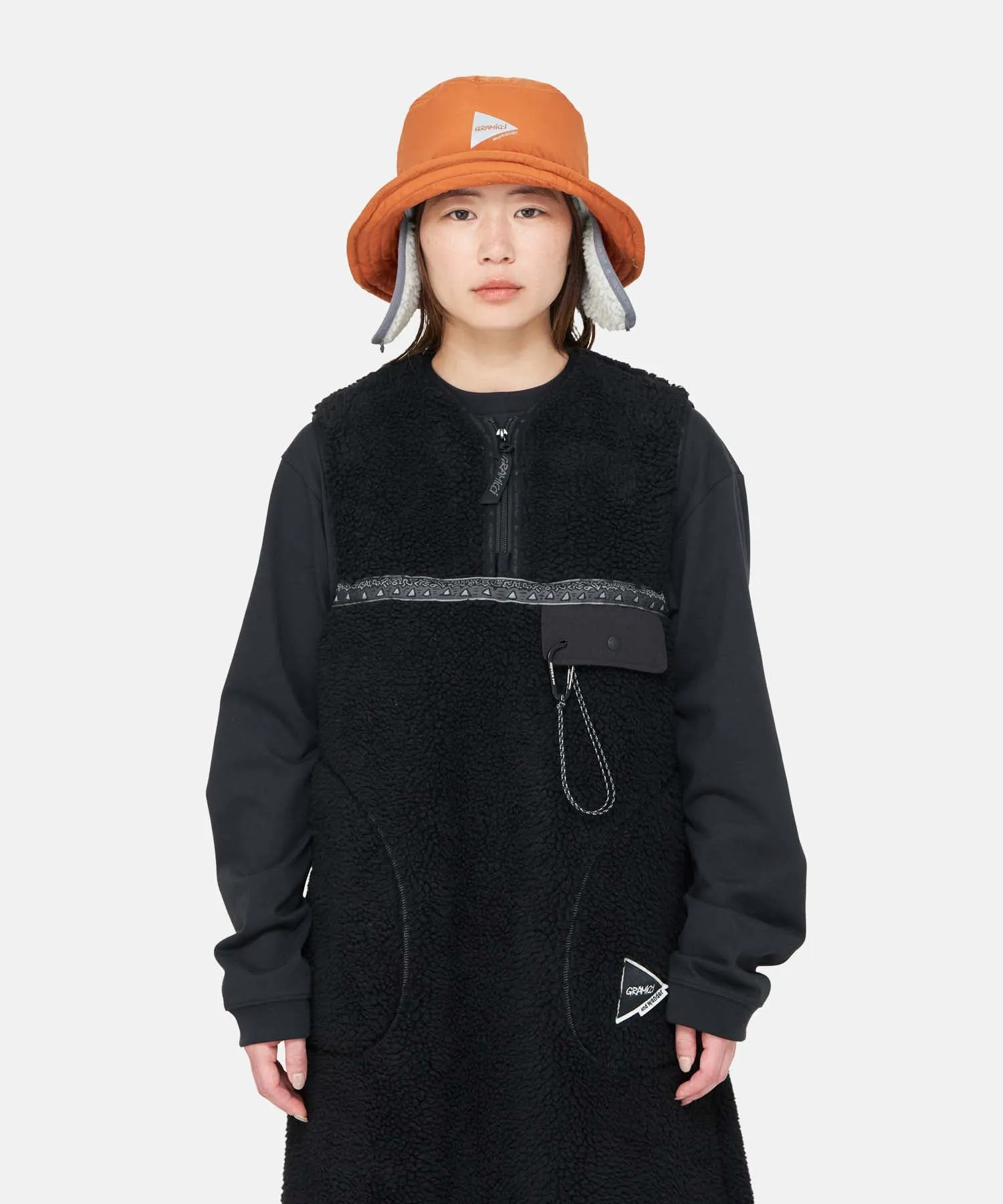 Gramicci x and Wander JQ Tape Fleece Dress