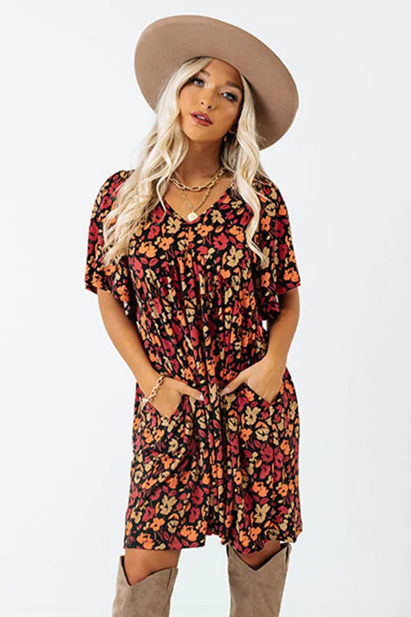 Highlight The Good Floral Babydoll Dress