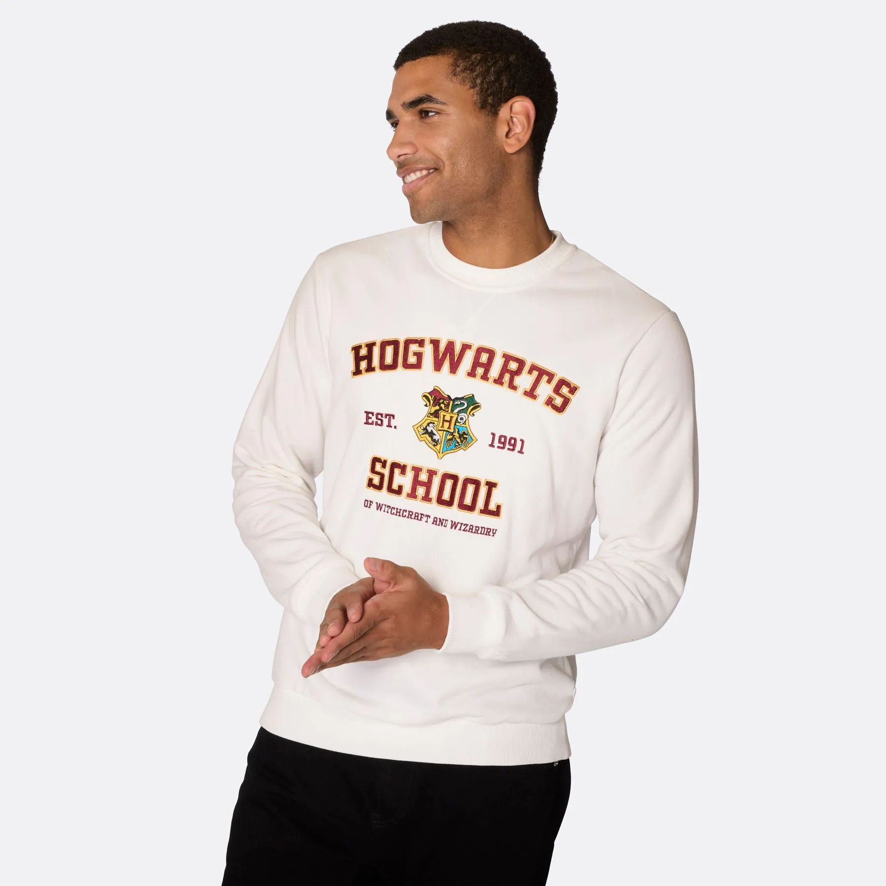 Hogwarts School Weihnachts-Sweatshirt Herren