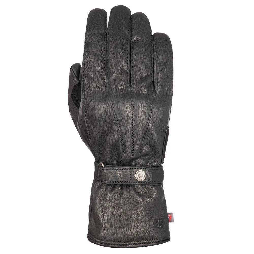 Holton Women Men Premium Winter Urban Riding Black Gloves