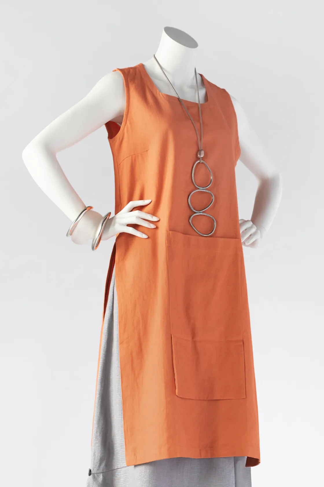 H.P. Tunic in Papaya Roma