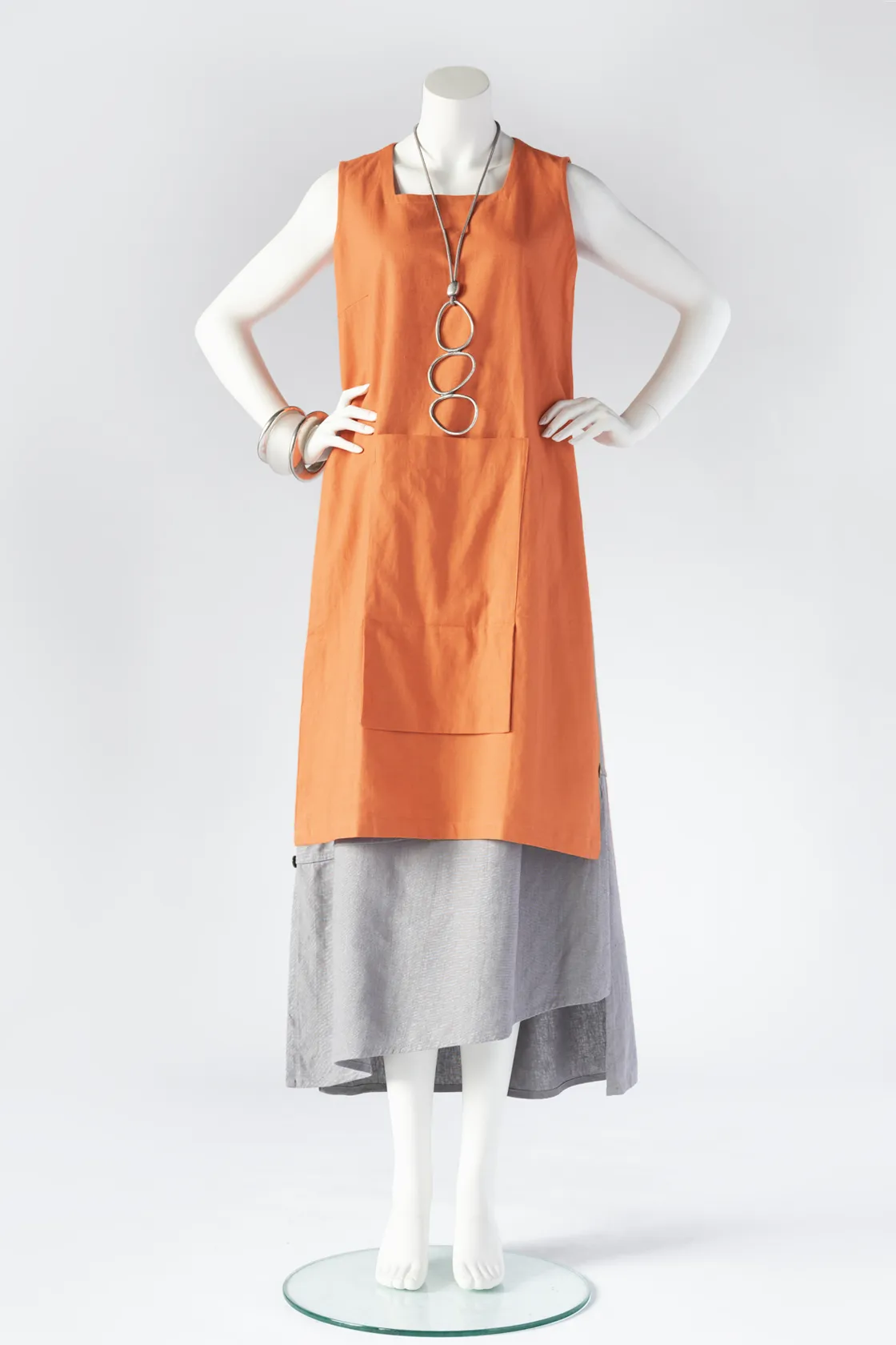 H.P. Tunic in Papaya Roma