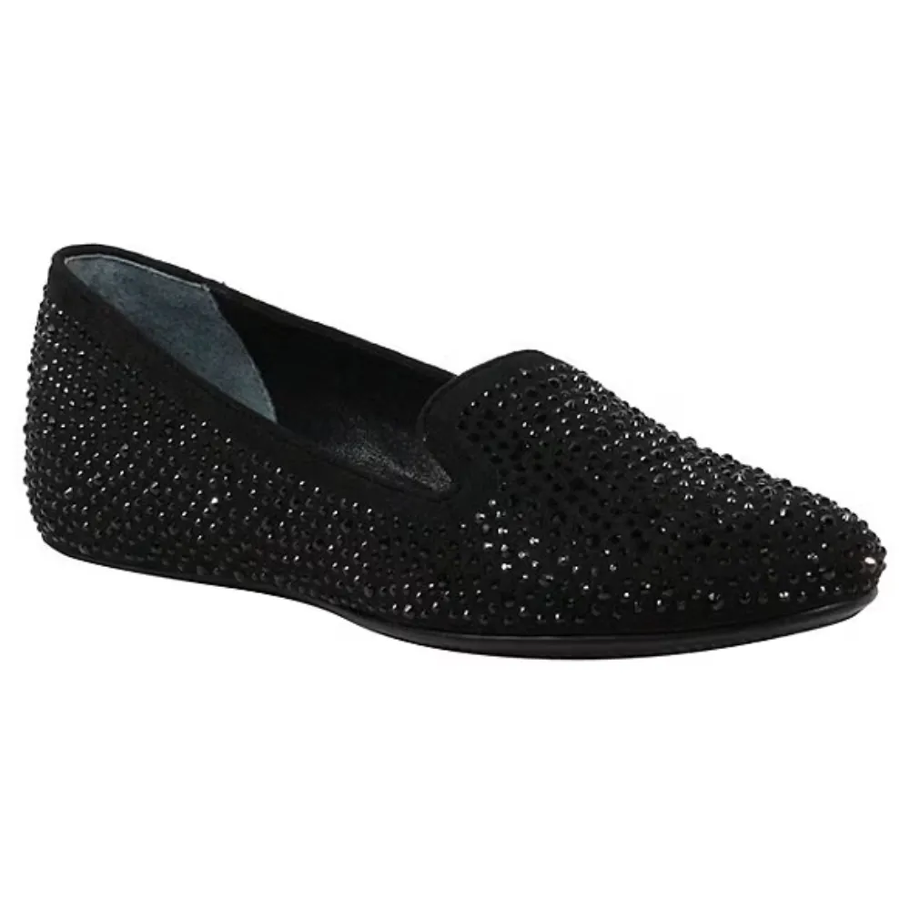 J. Renee Hanuko Black Suede Slip-On (Women's)