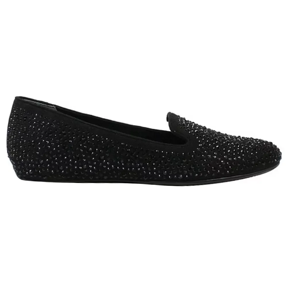 J. Renee Hanuko Black Suede Slip-On (Women's)