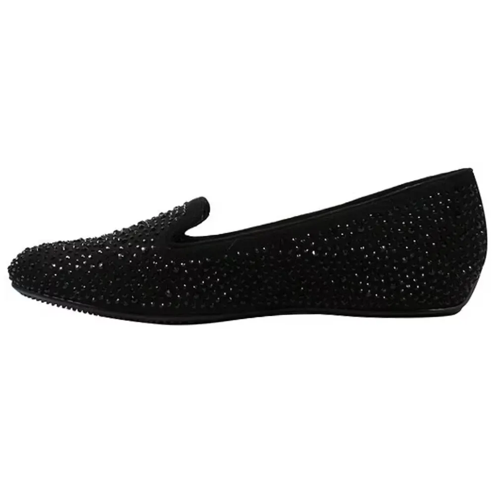 J. Renee Hanuko Black Suede Slip-On (Women's)