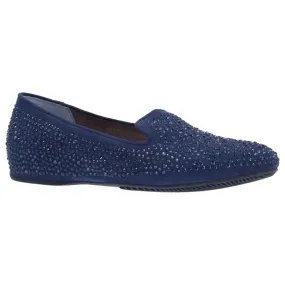 J. Renee Hanuko Navy Suede Slip-On (Women's)