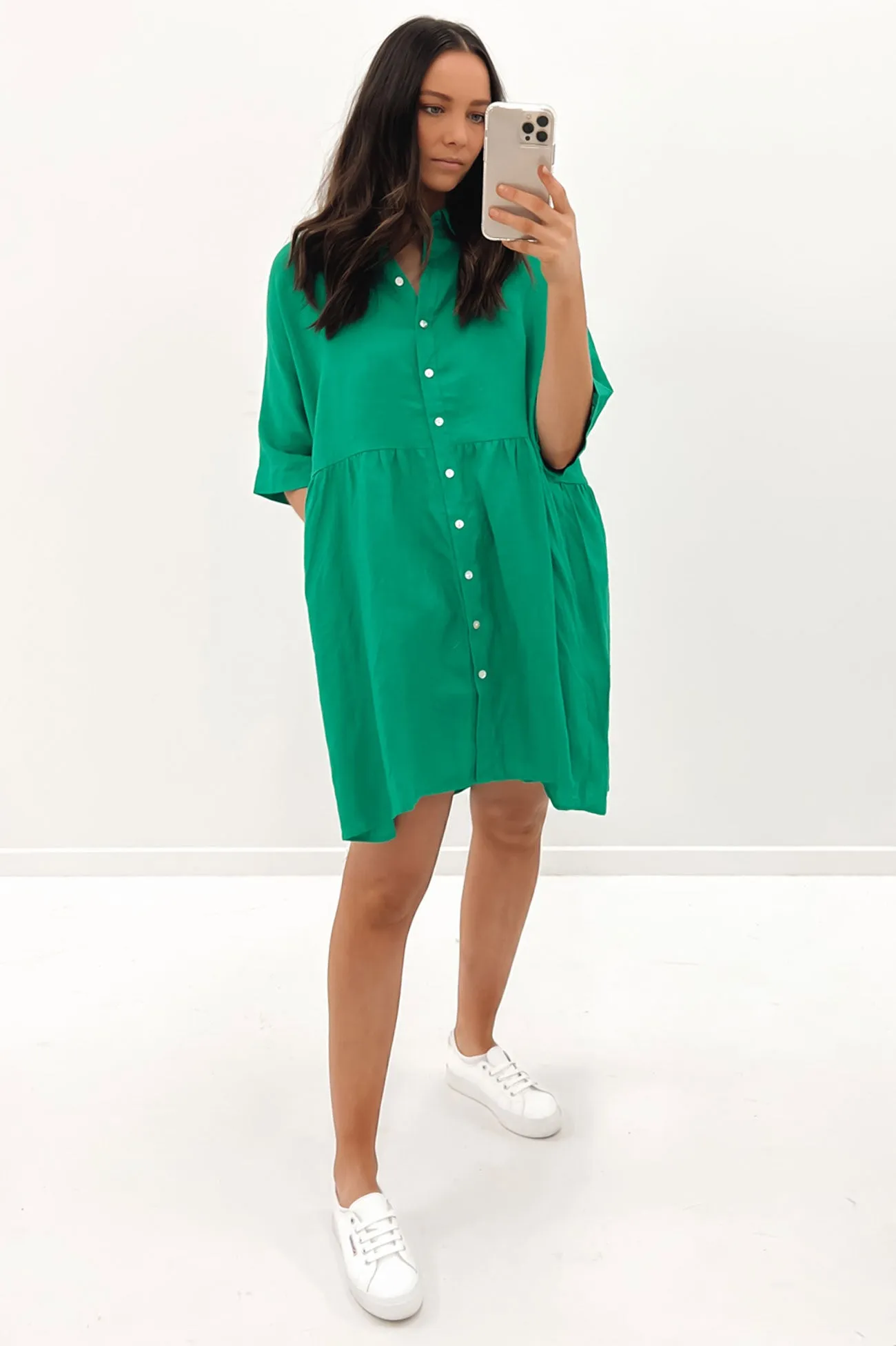 Jack Mini Dress Green