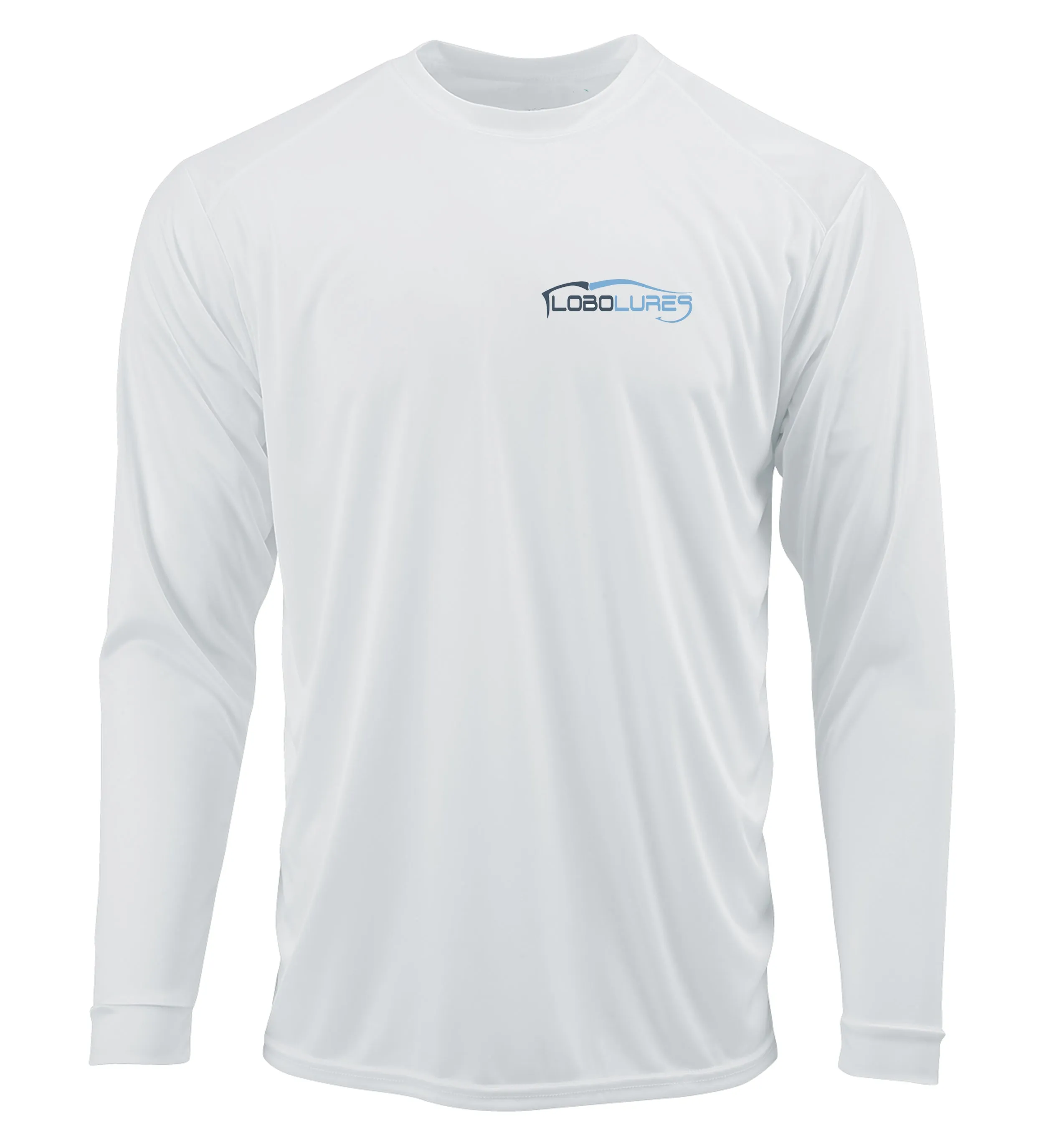 Lobo Lures Pacific Fly Rash Guard LS Performance UPF 50 Unisex Shirt