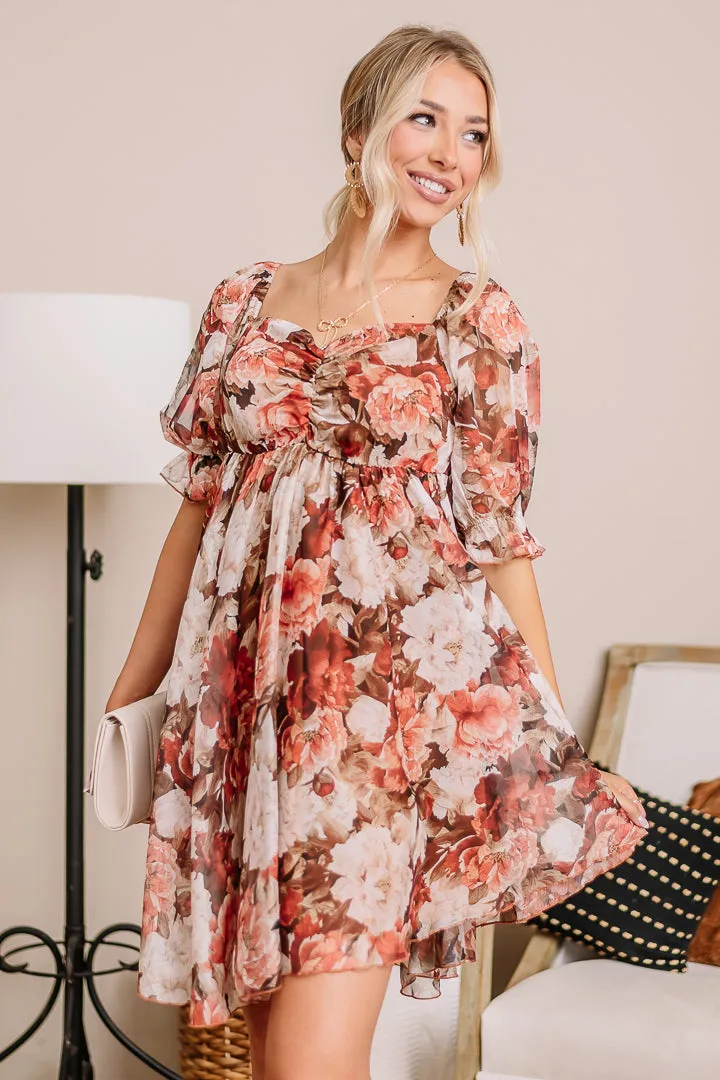 Love The Life Floral Babydoll Dress