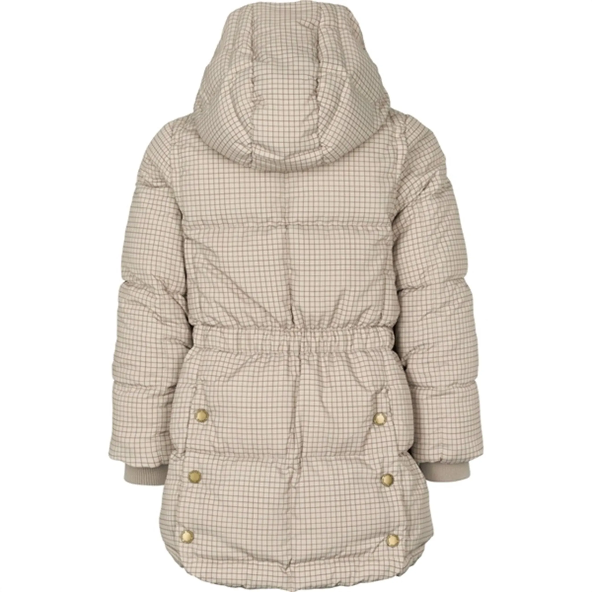 MarMar Olvin Puffer Down Jacket Wood Check