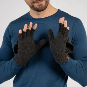 Men's Knit Convertible Mittens Merino