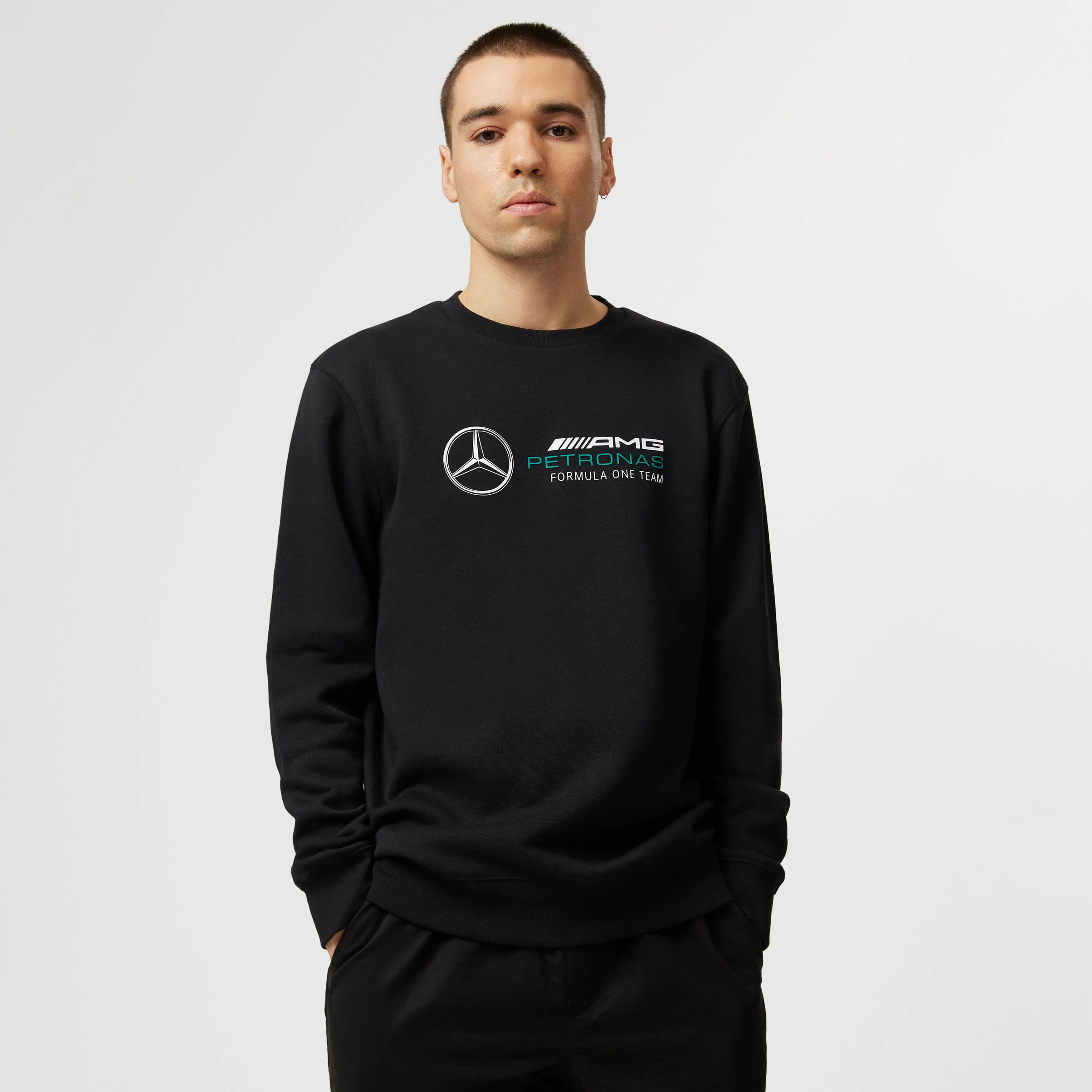 Mercedes AMG Petronas F1 Men's Crew Sweatshirt