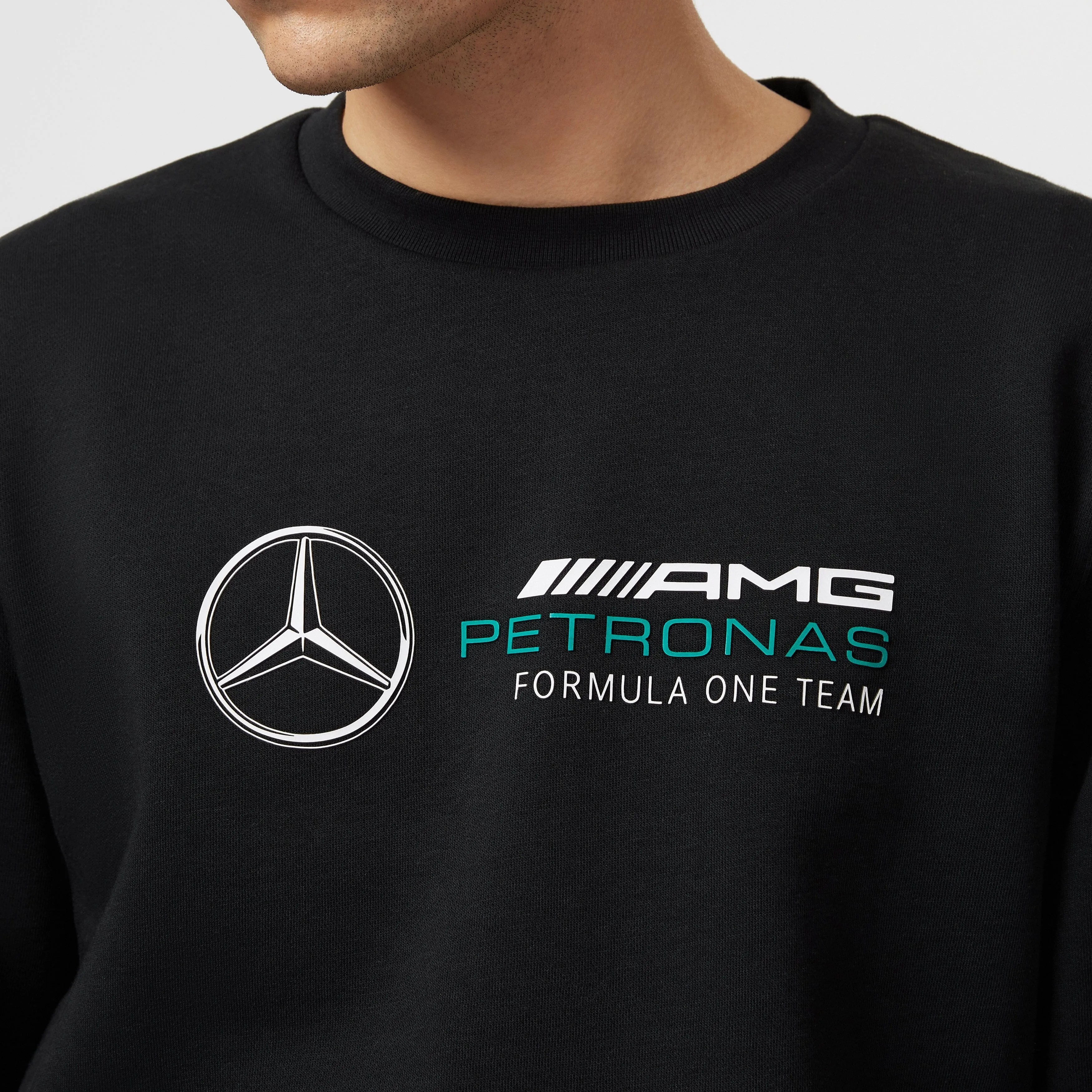 Mercedes AMG Petronas F1 Men's Crew Sweatshirt