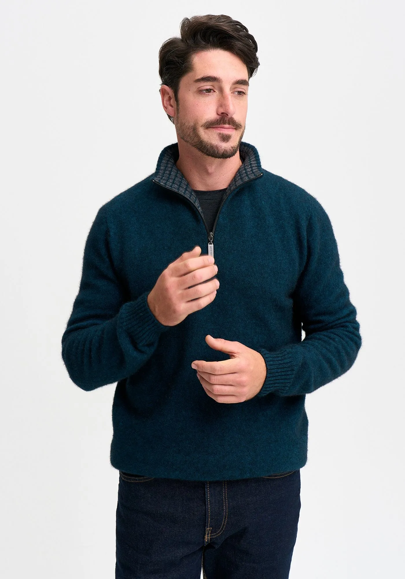 Merinomink Whitaker Half Zip Sweater