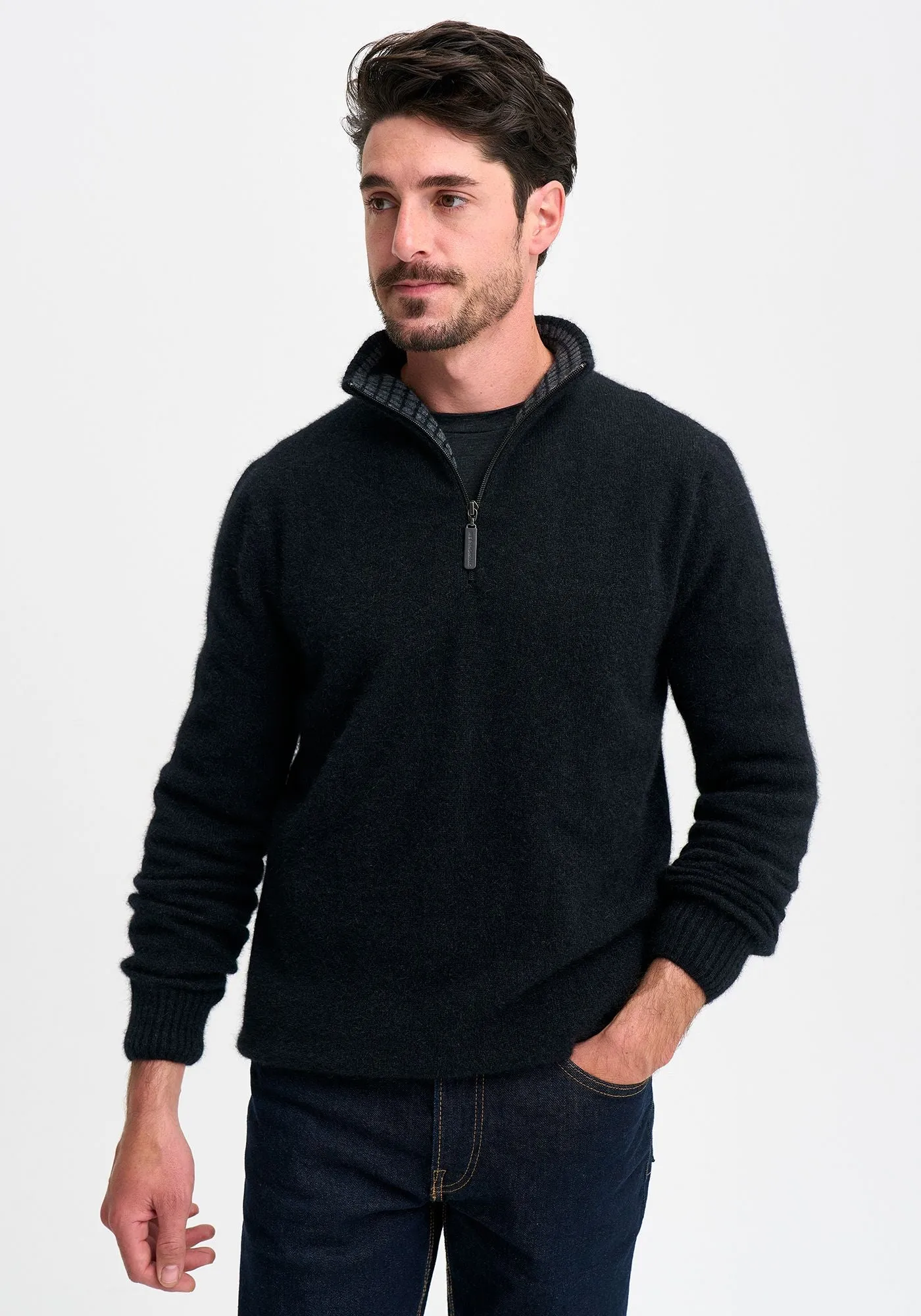 Merinomink Whitaker Half Zip Sweater