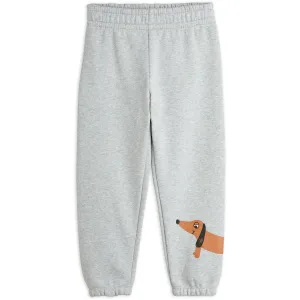 Mini Rodini Grey Melange Dog Sp Sweatpants