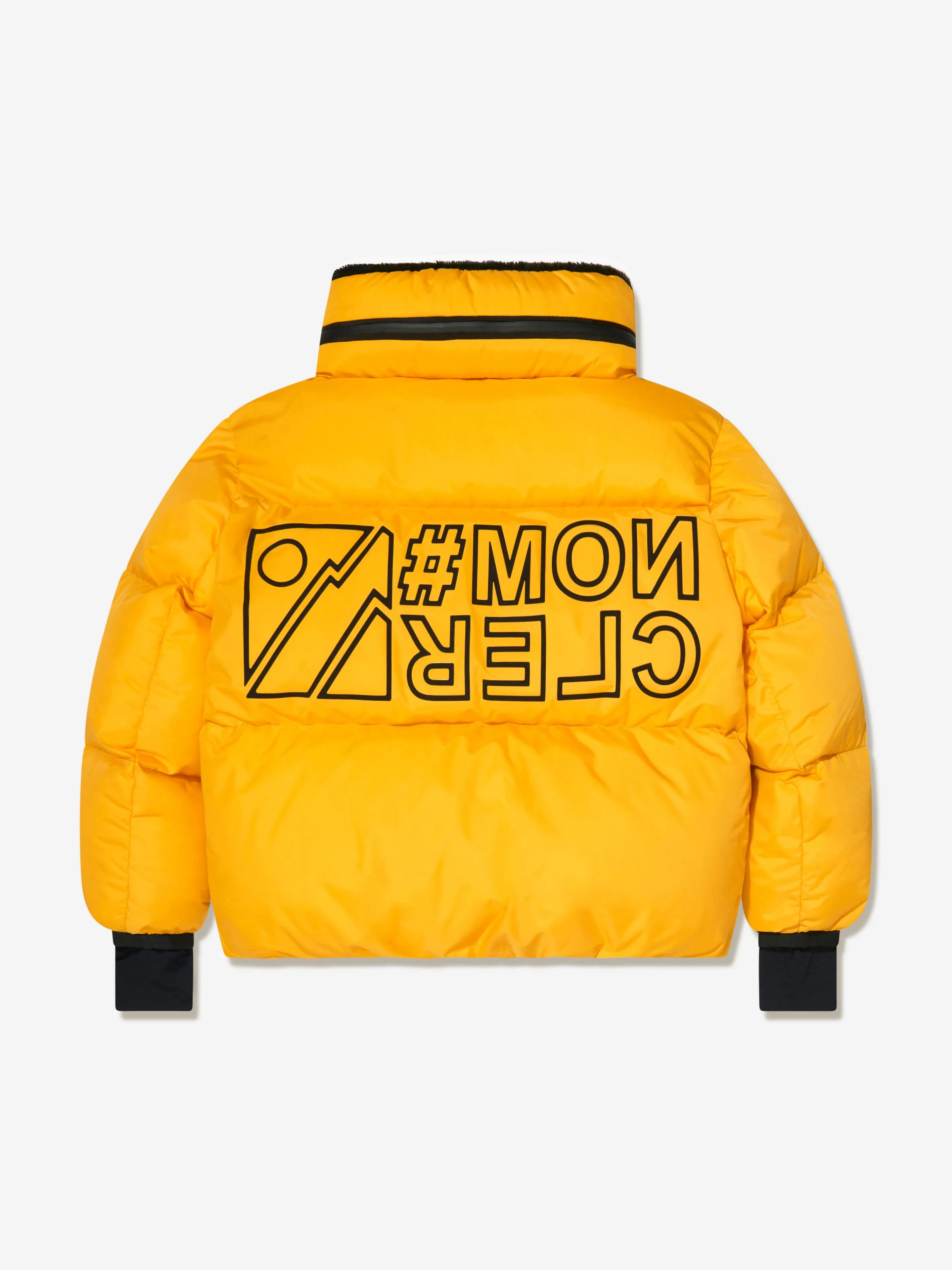 Moncler Grenoble Boys Down Padded Verdons Jacket in Yellow