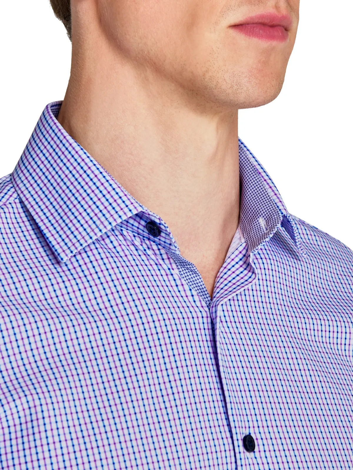 Multi Stripe Performance Dress Shirt