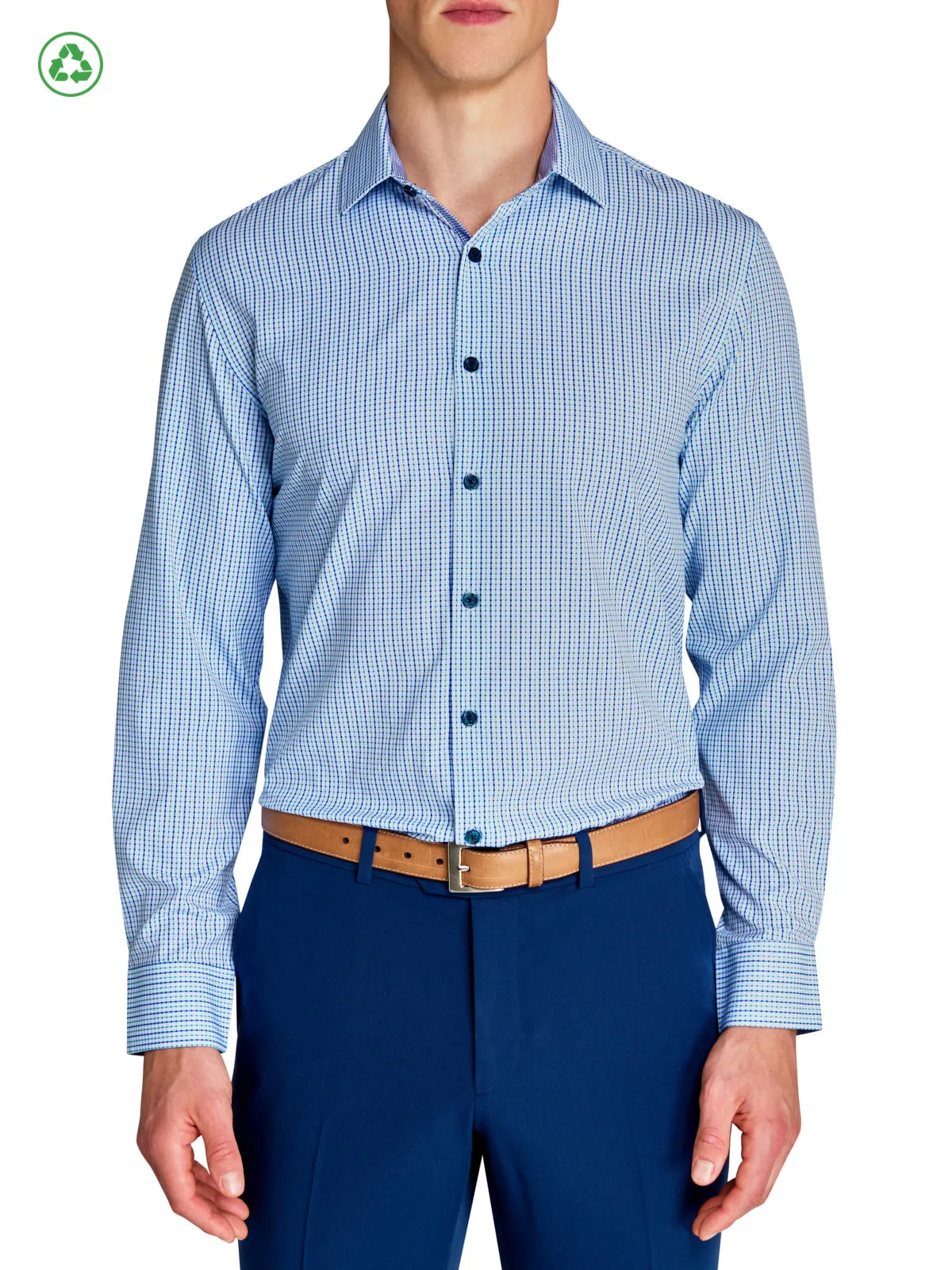 Multi Stripe Performance Dress Shirt