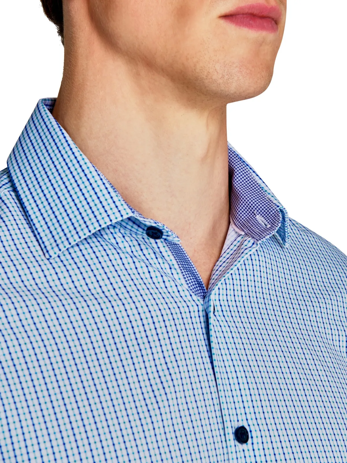 Multi Stripe Performance Dress Shirt