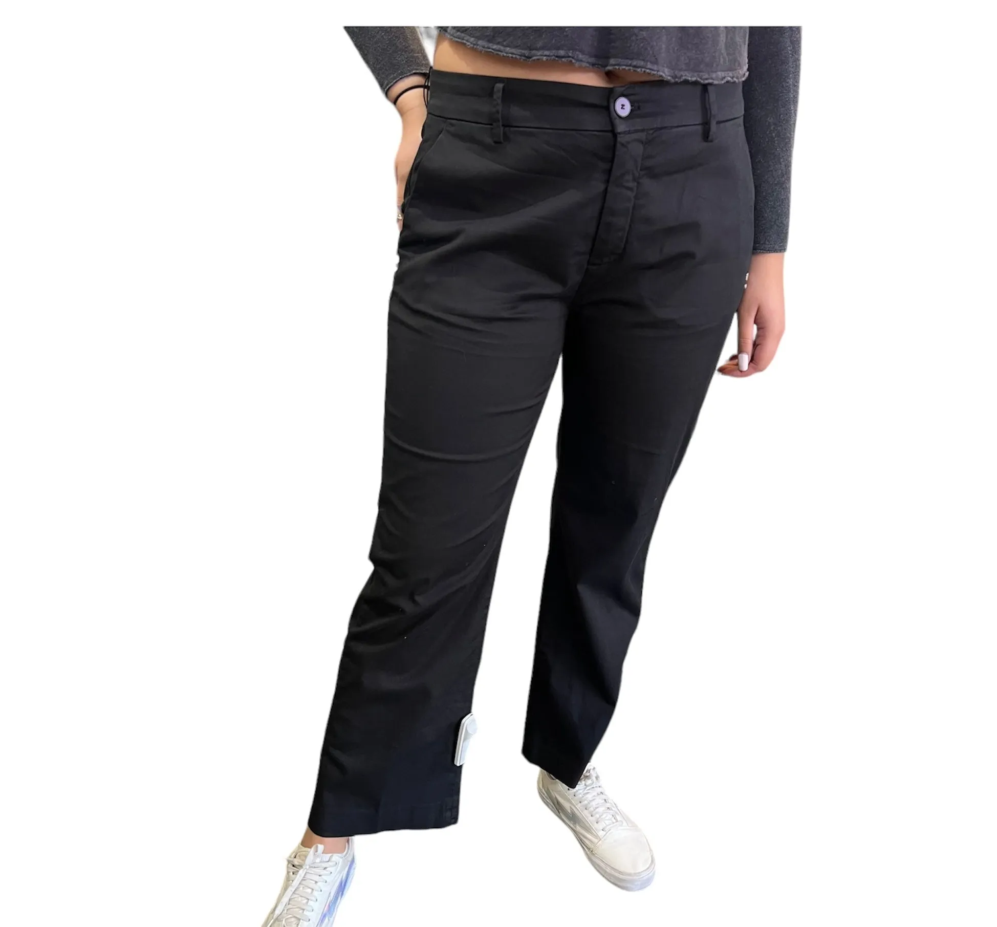 New York Cropped Chino Pants