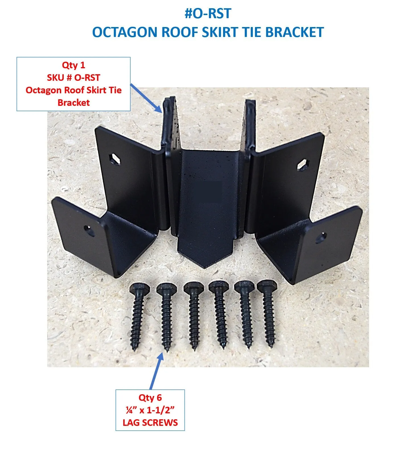 Octagon Roof Skirt Bracket