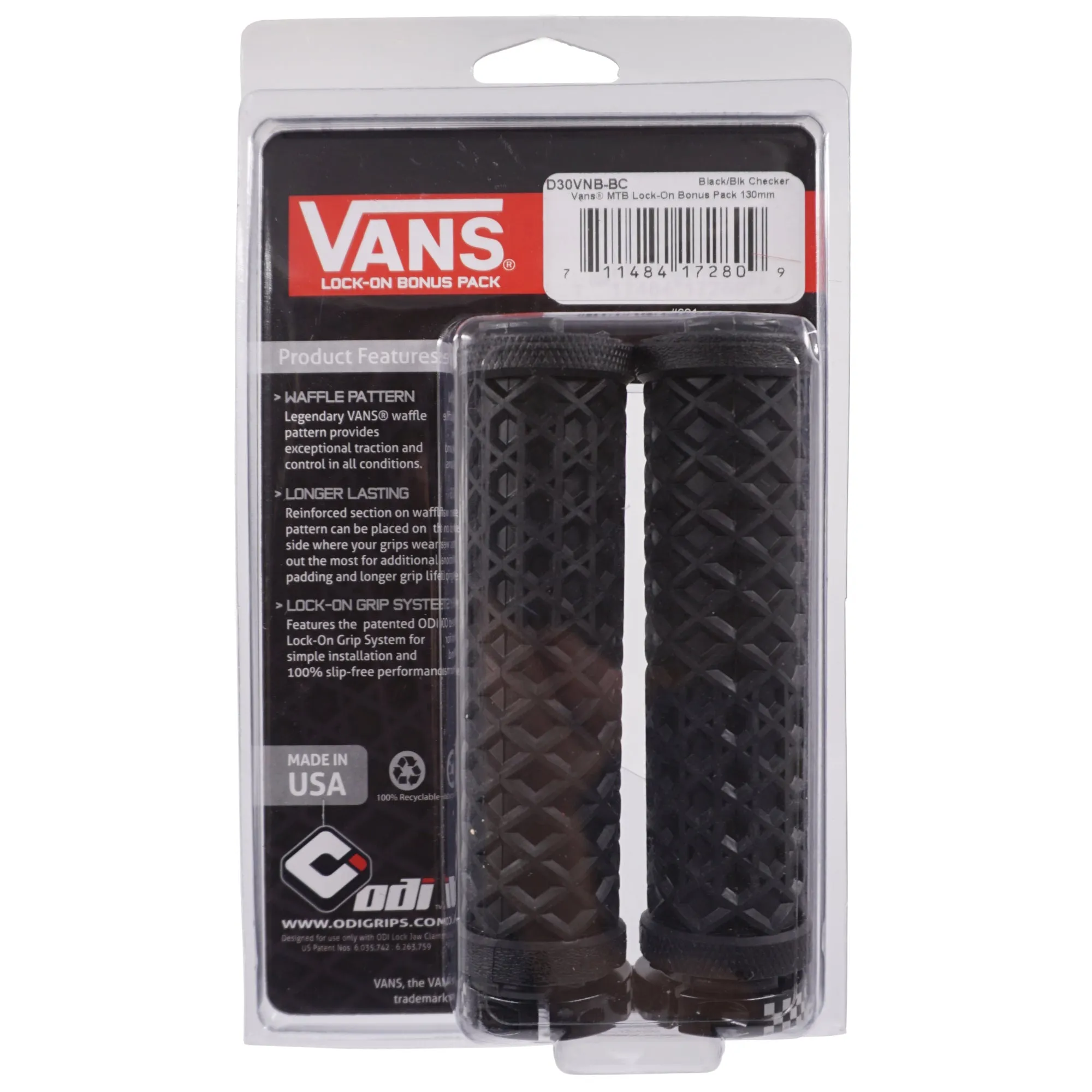 ODI Vans Lock-On 130mm Lock On Grips