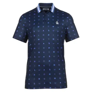 Original Penguin Golf Original All Over Pete Print Polo Shirt