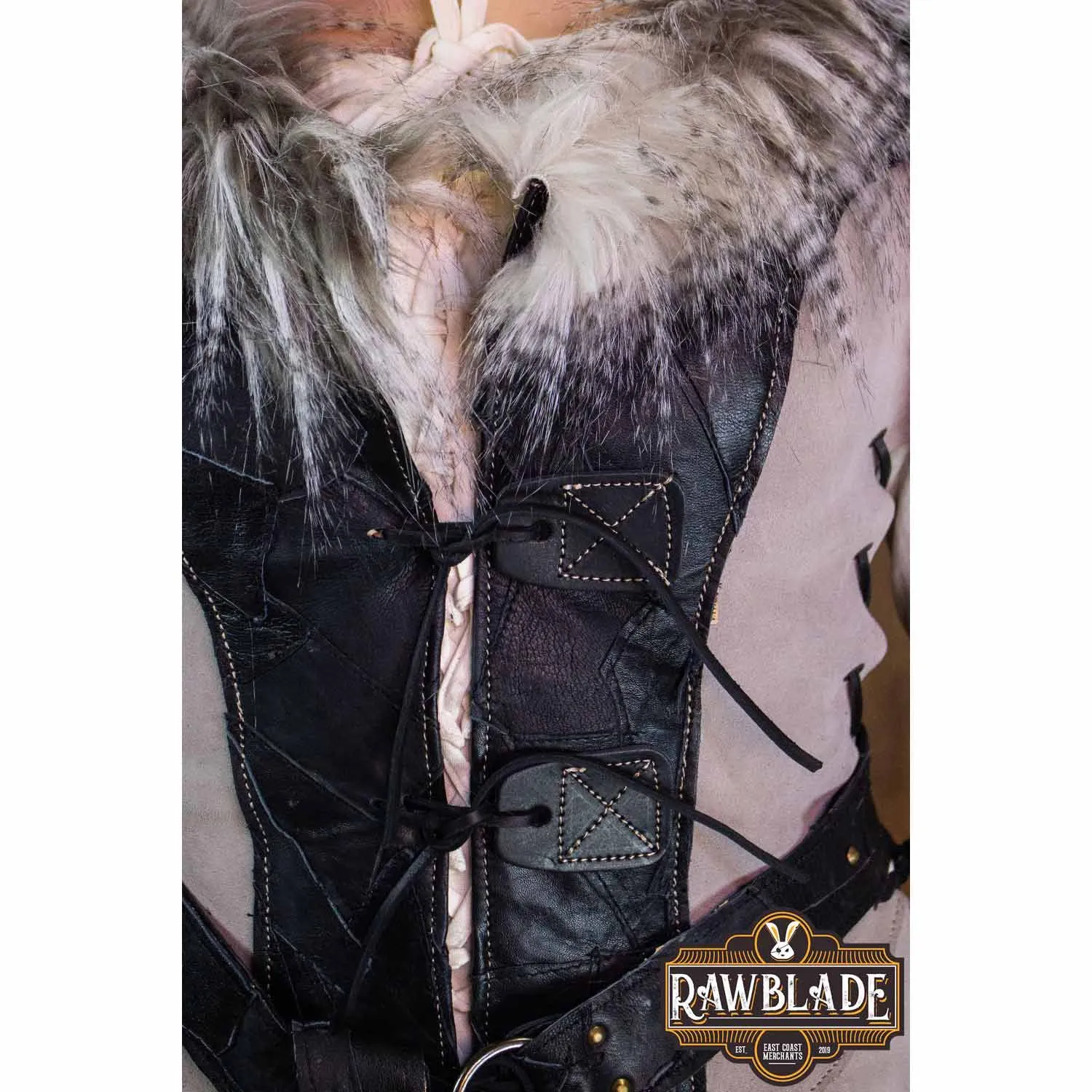 Owl Woman's Leather Jerkin