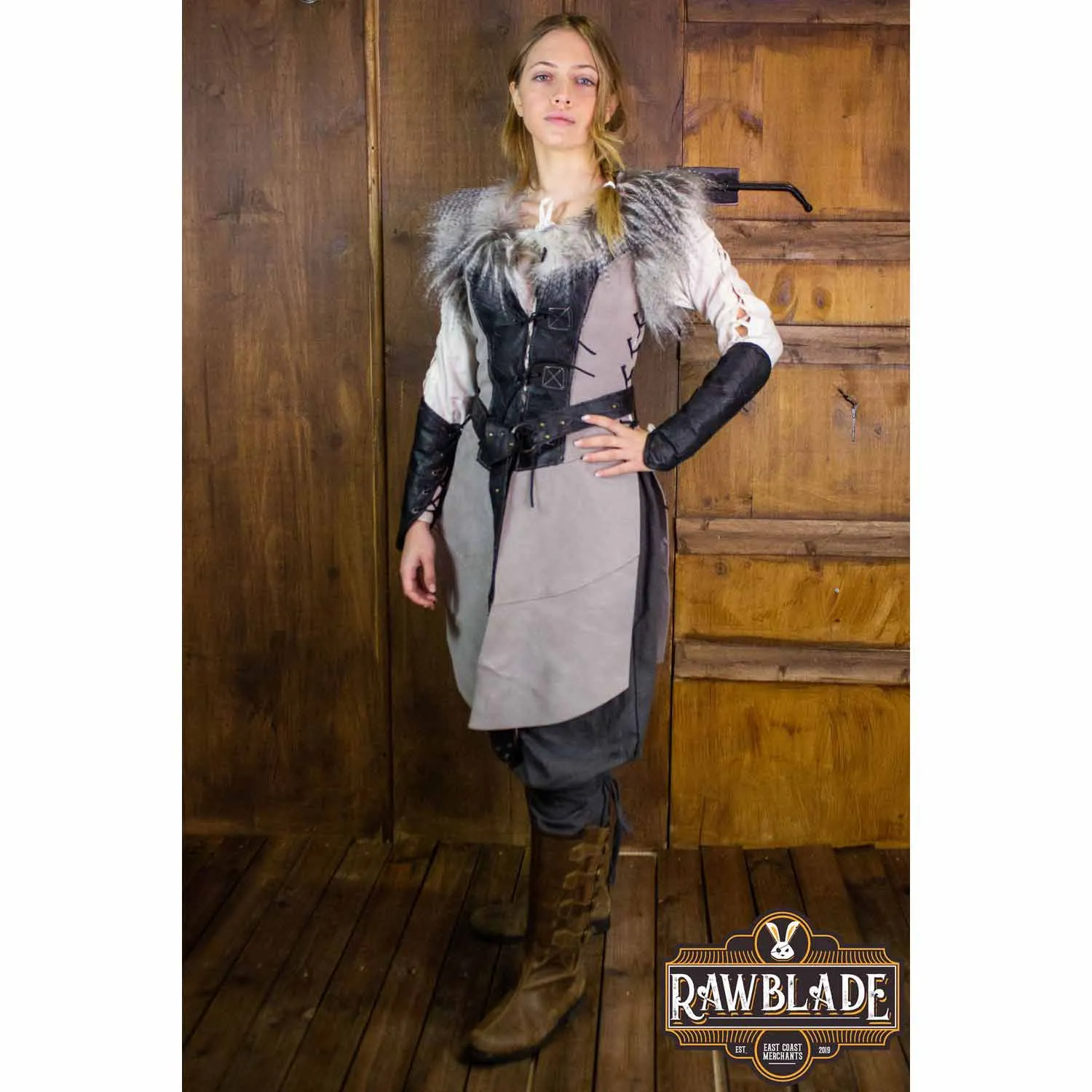 Owl Woman's Leather Jerkin