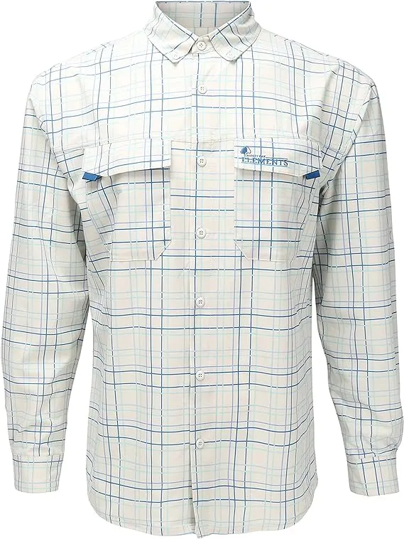 PARAMOUNT Mossy Oak Long Sleeve Button Down Performance Coolcore Fishing Shirt