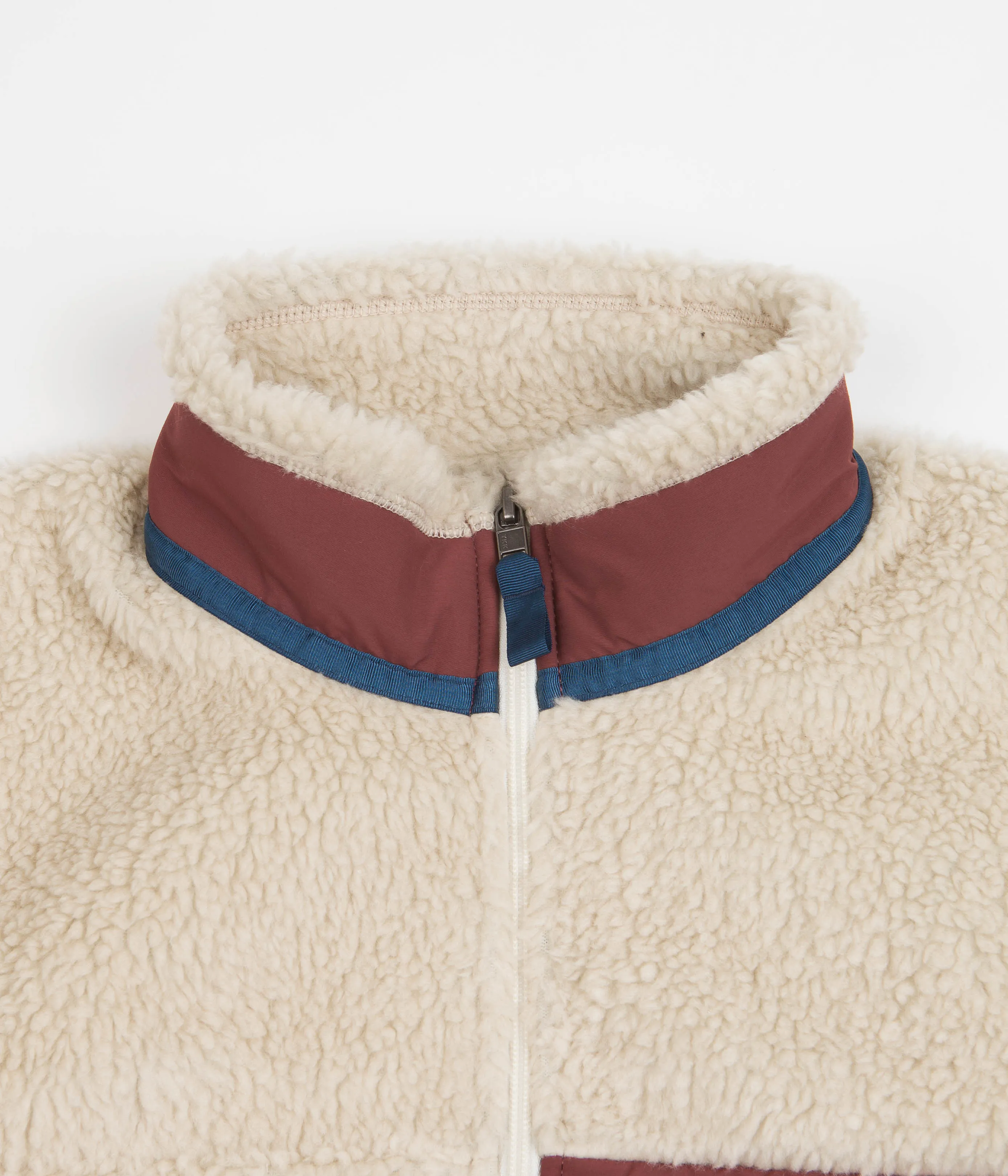 Patagonia Classic Retro-X Jacket - Dark Natural / Sequoia Red