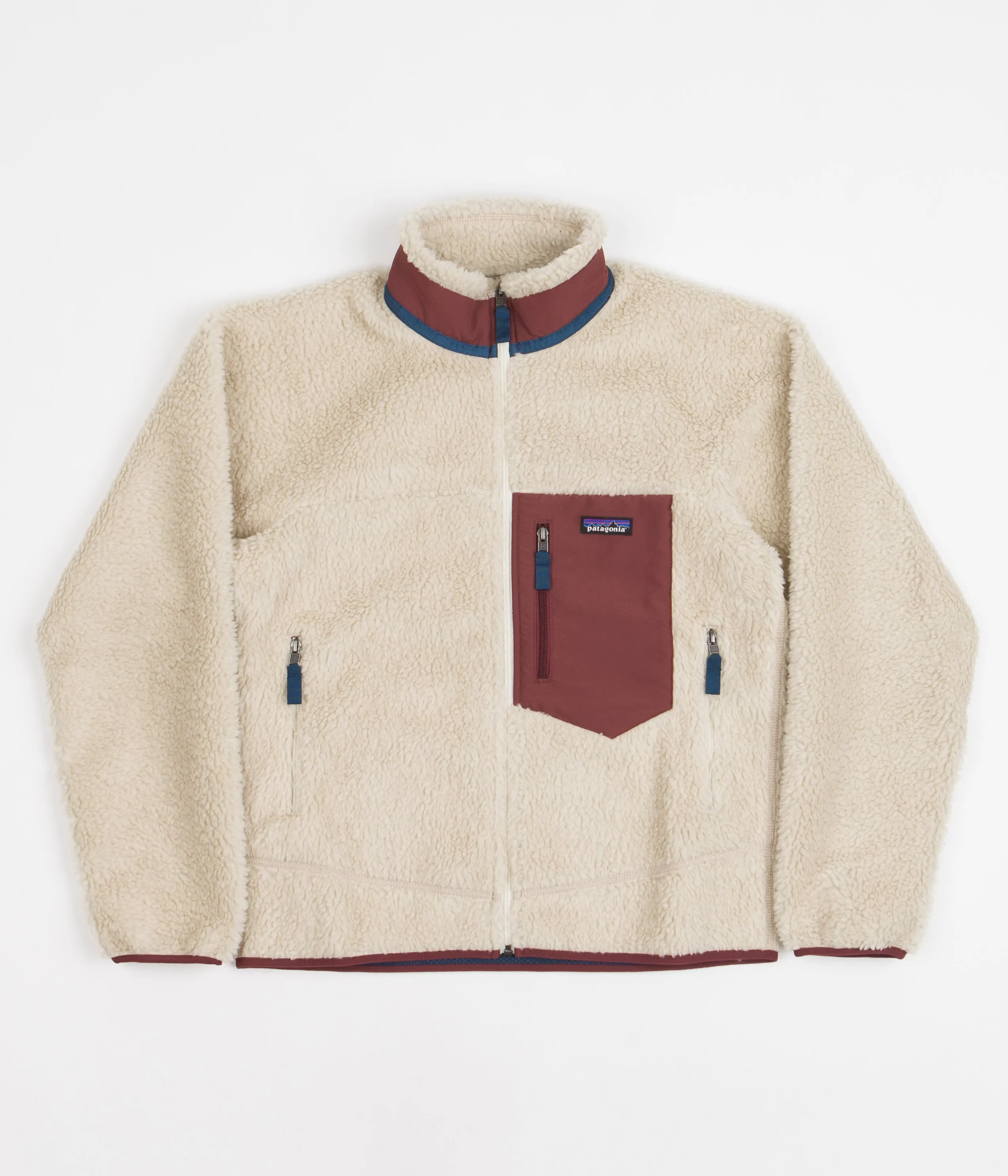 Patagonia Classic Retro-X Jacket - Dark Natural / Sequoia Red