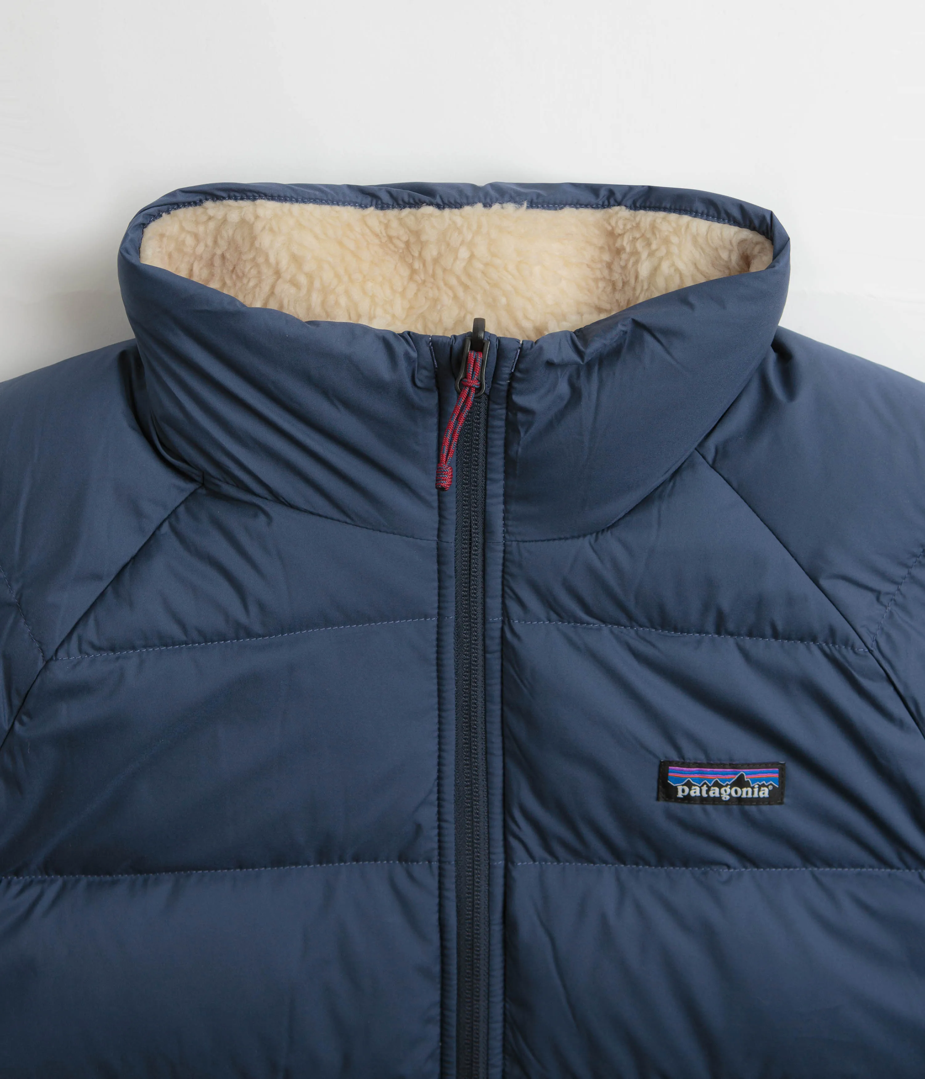 Patagonia Reversible Silent Down Jacket - New Navy