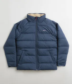 Patagonia Reversible Silent Down Jacket - New Navy