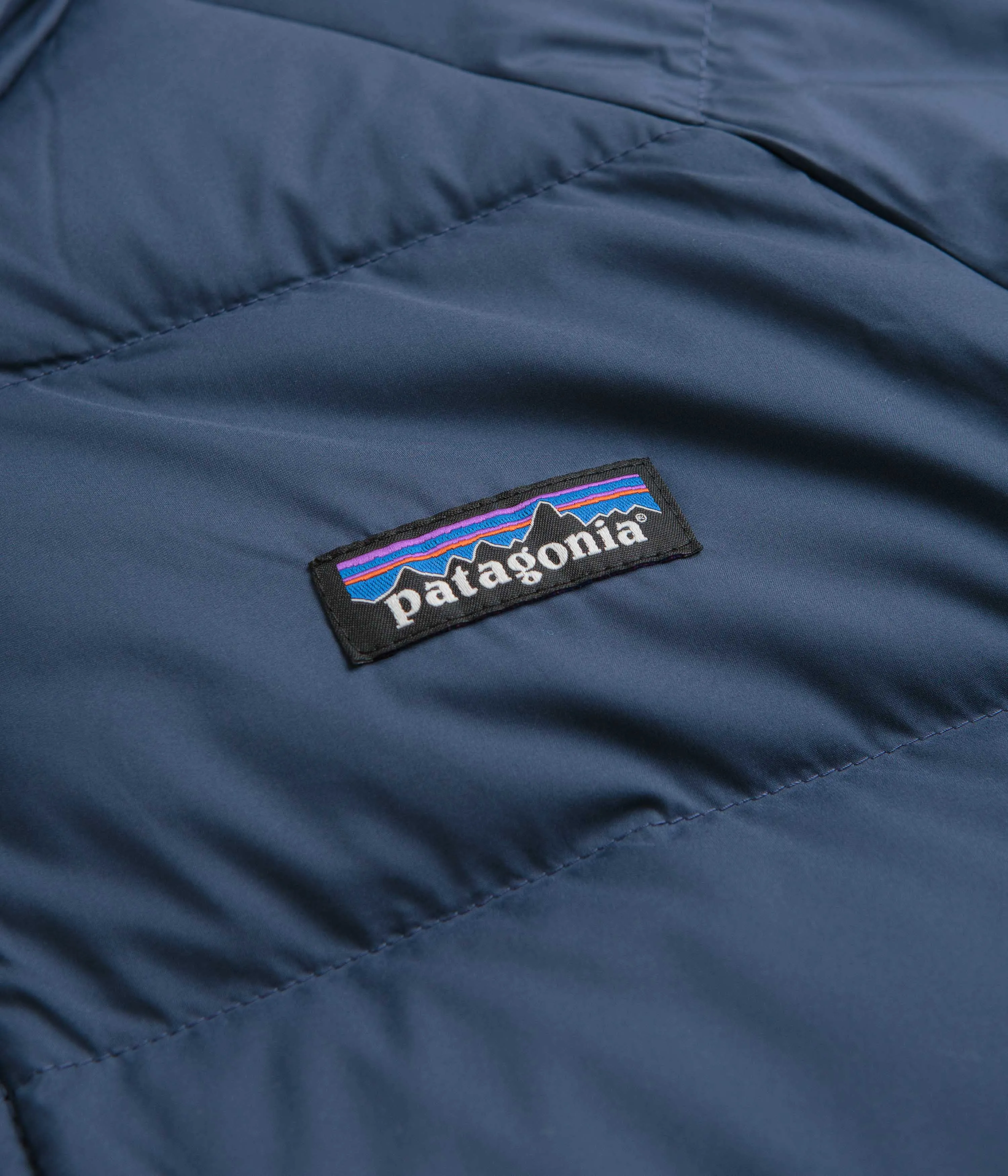 Patagonia Reversible Silent Down Jacket - New Navy