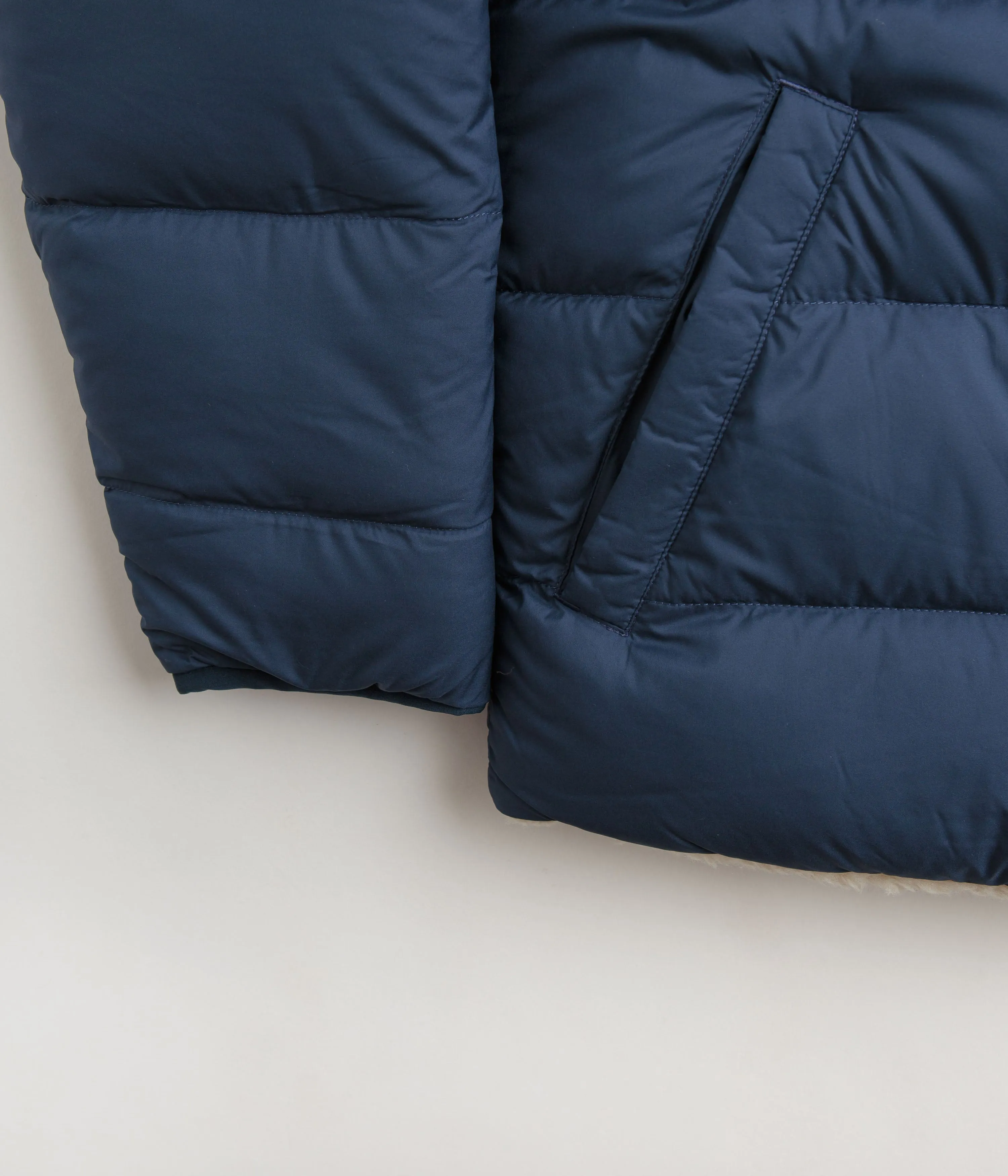 Patagonia Reversible Silent Down Jacket - New Navy