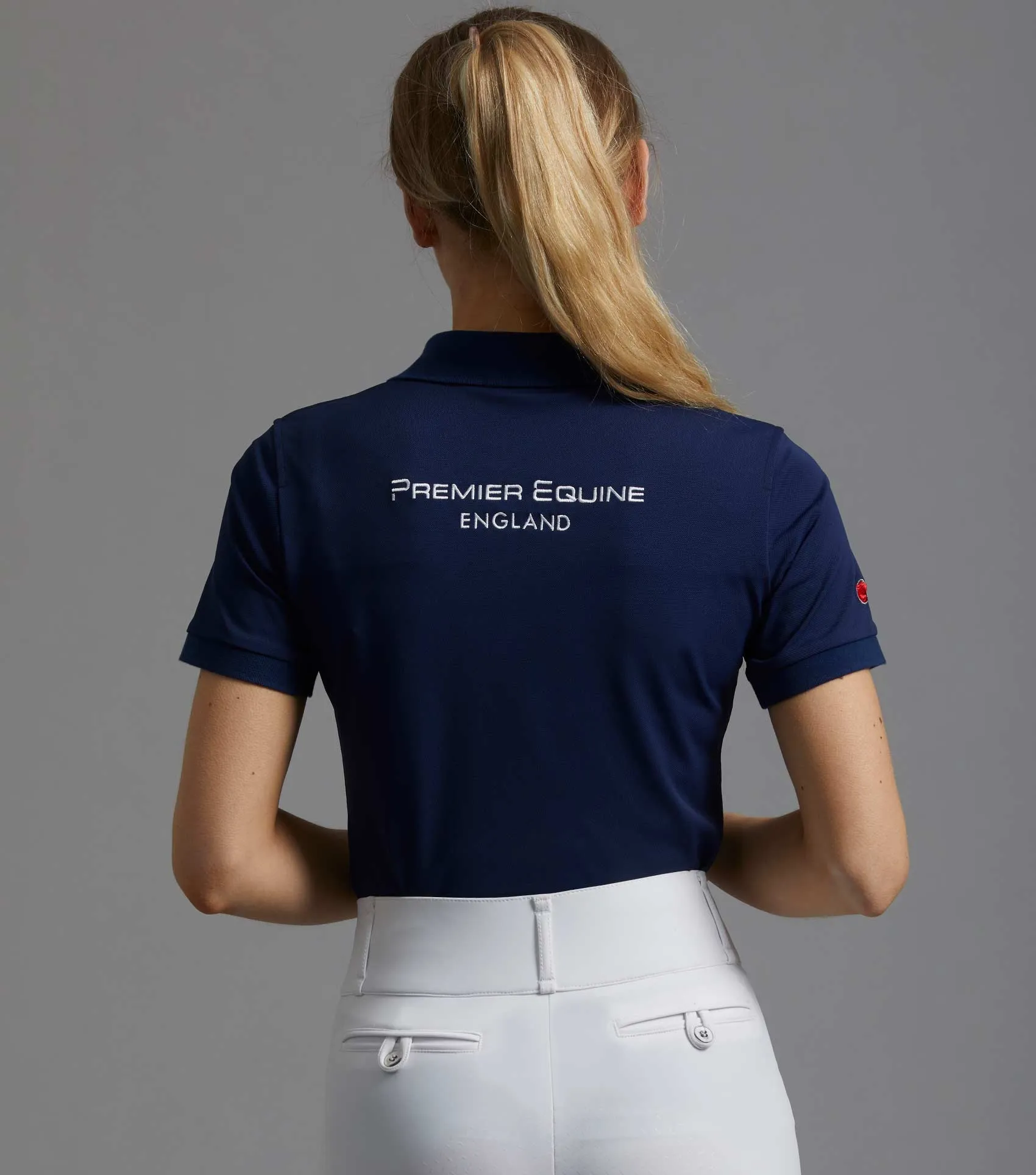 PE Ladies Team Polo Shirt Navy