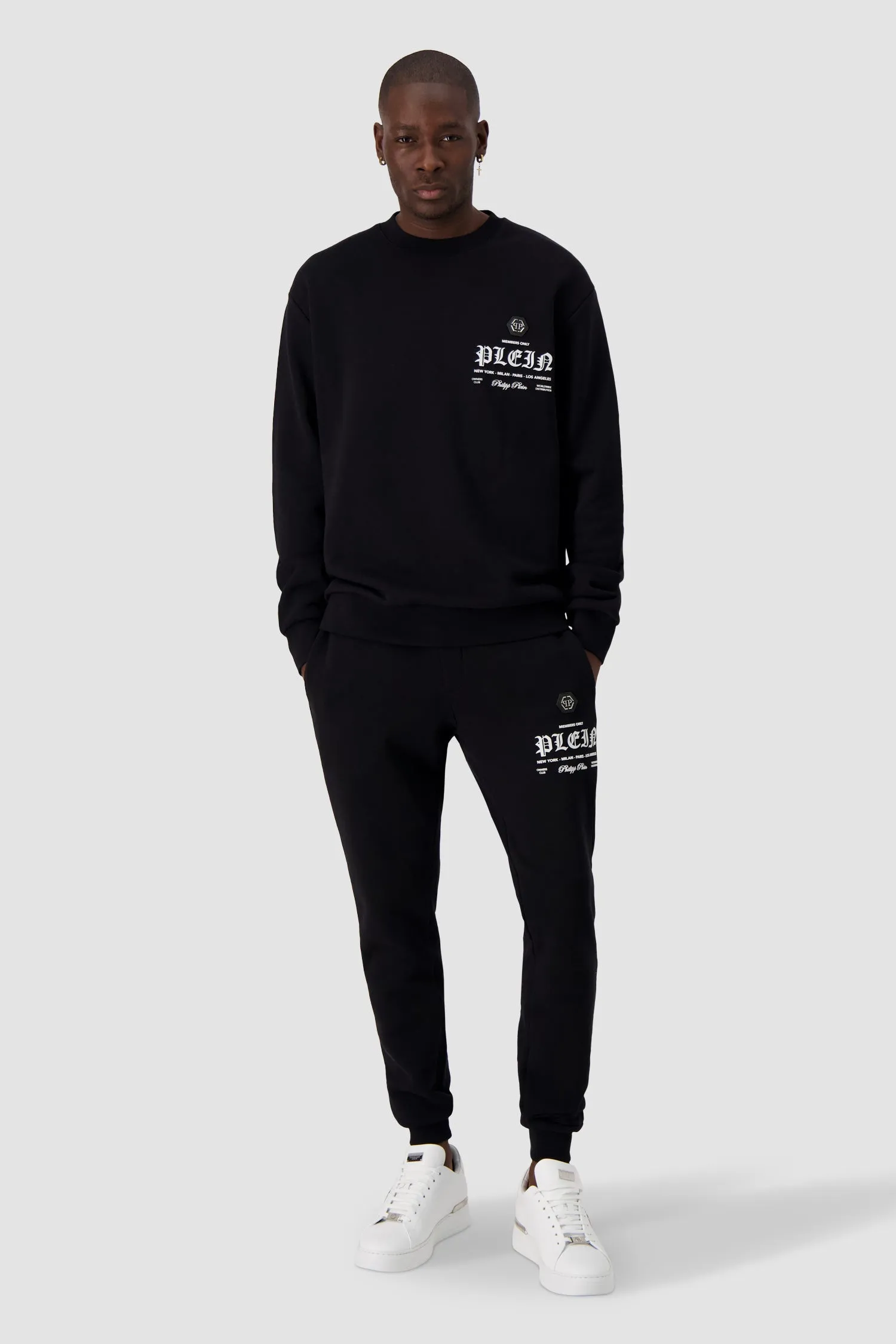 Philipp Plein Black LS Sweatshirt