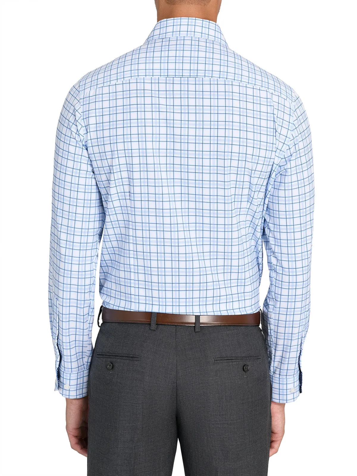 Plaid Performance Dress Shirt