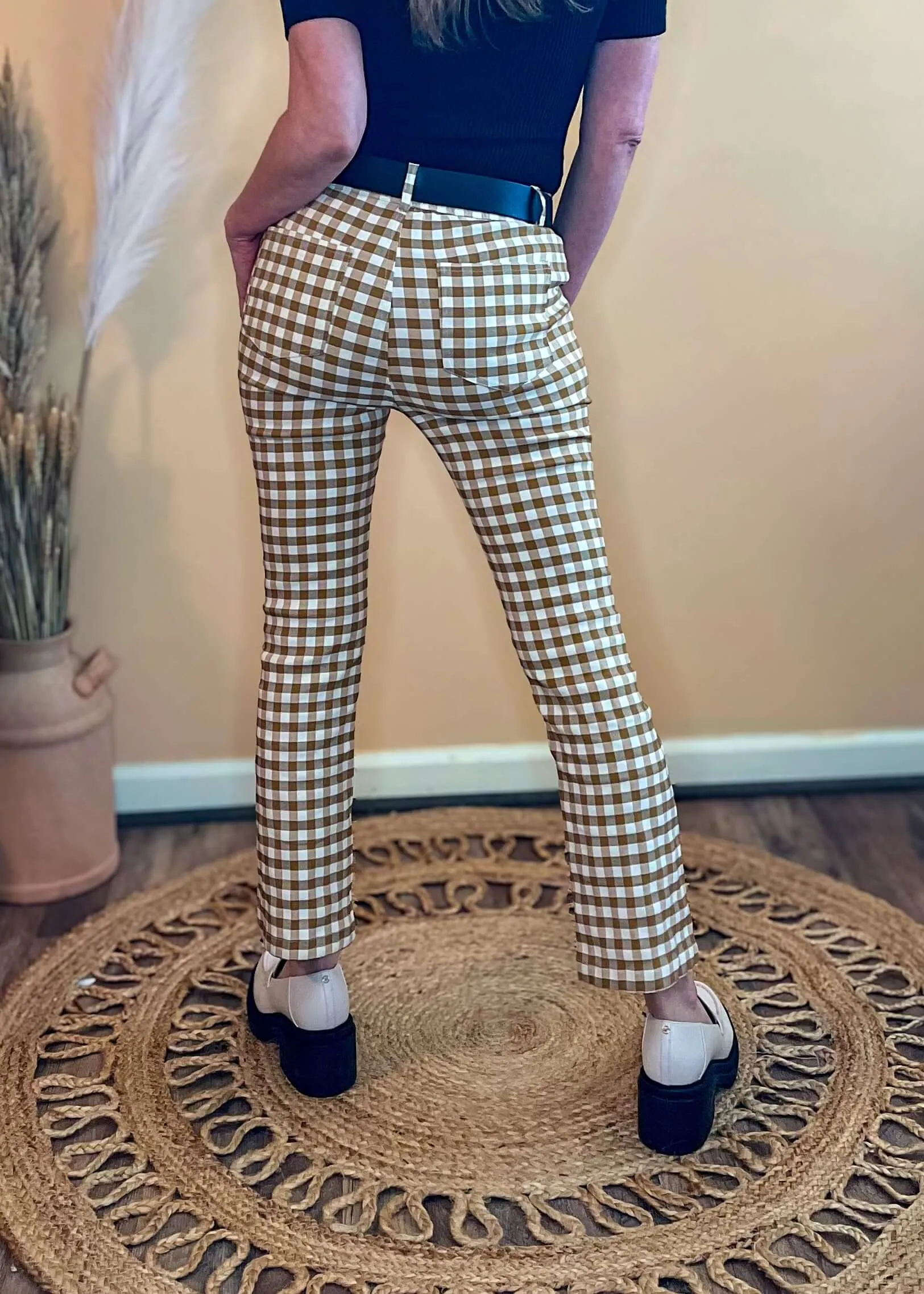 Pretty Babe Checkered Pants