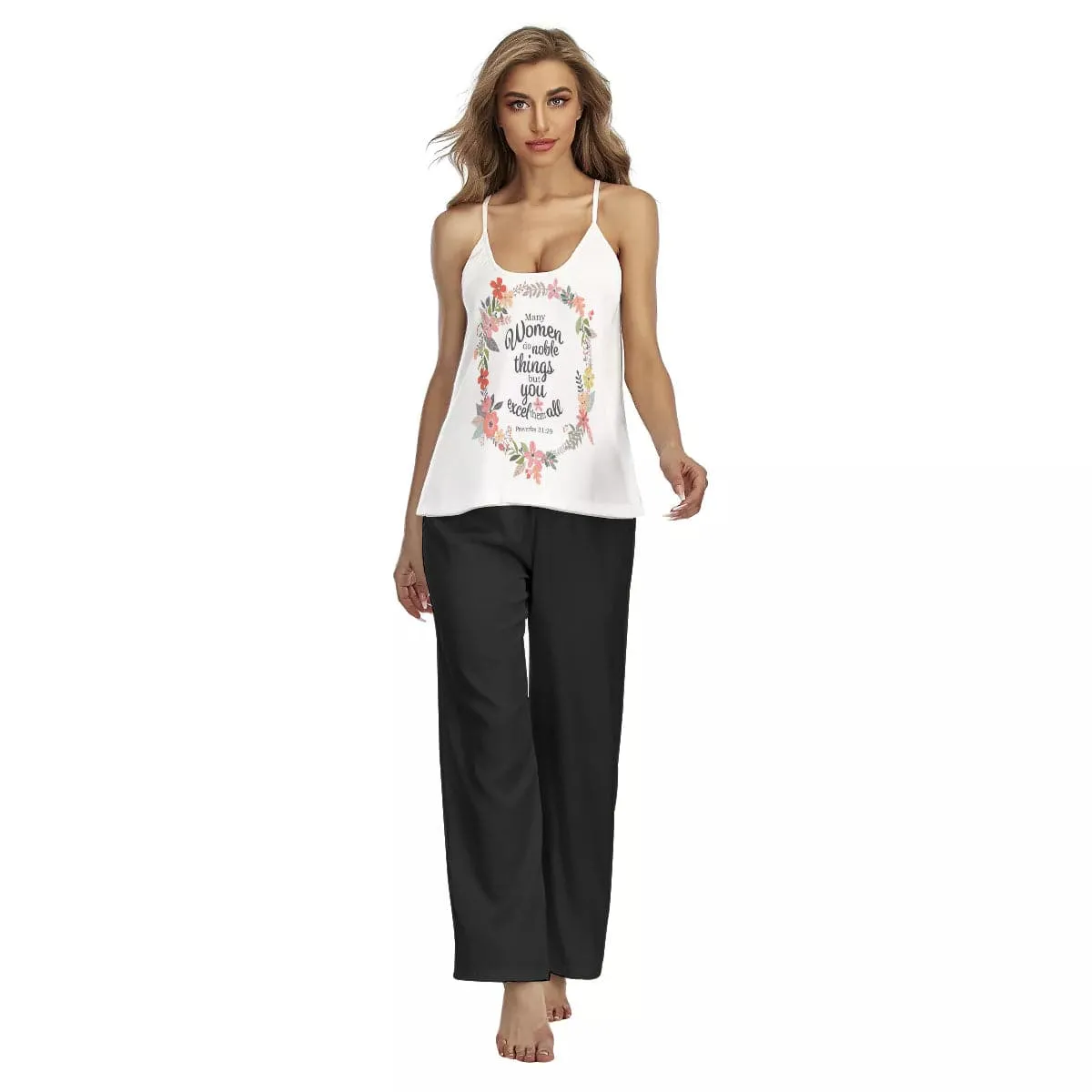 Proverbs Woman Cami Pajama Set