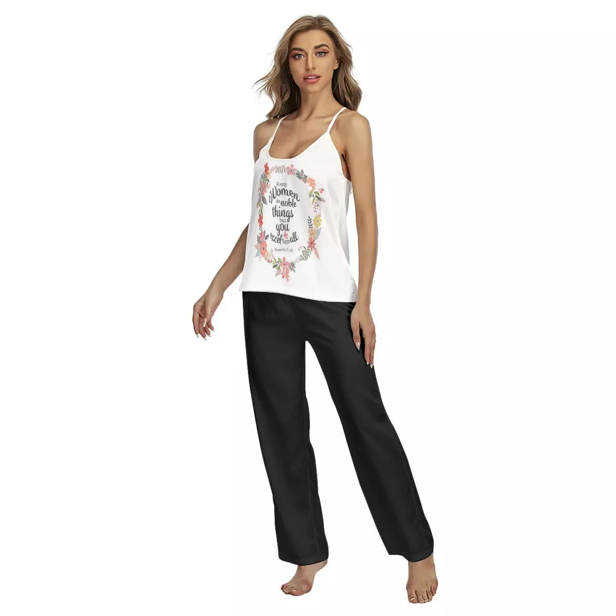 Proverbs Woman Cami Pajama Set