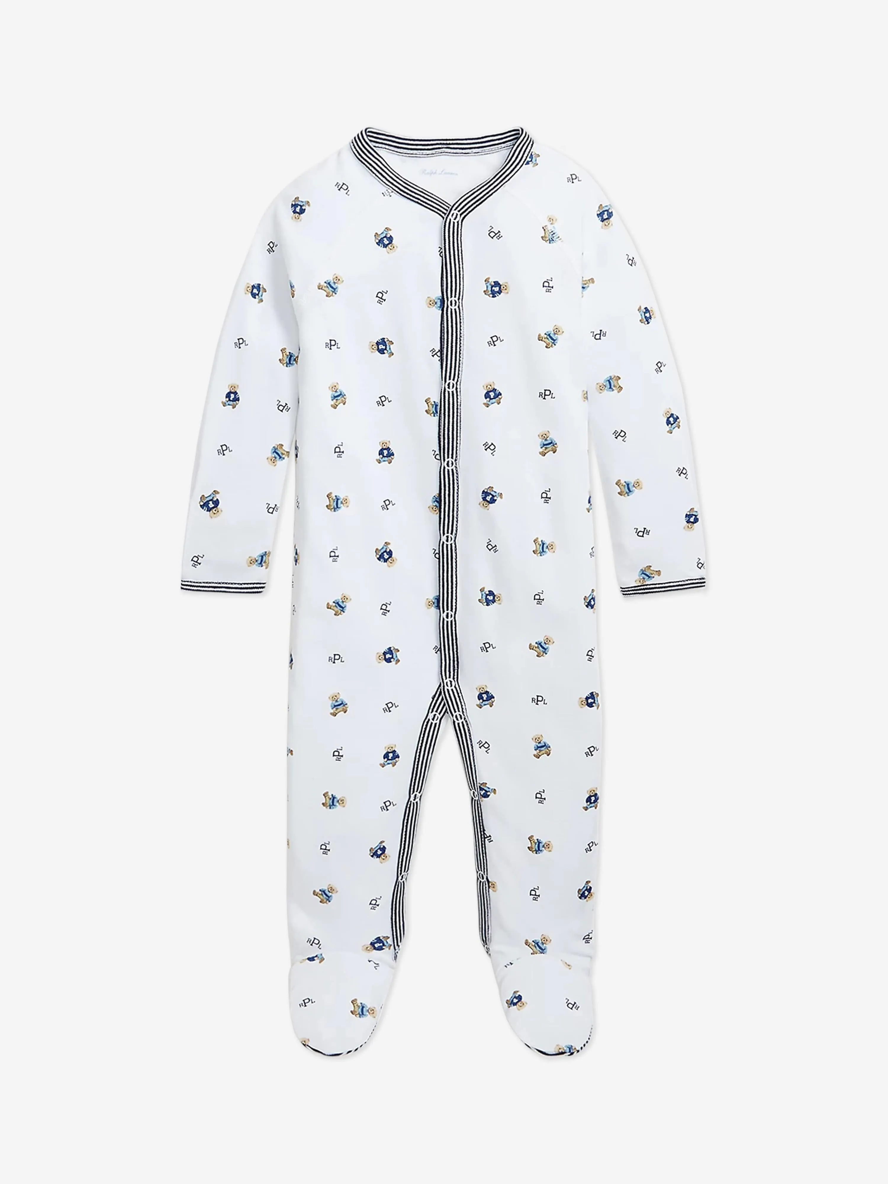 Ralph Lauren Baby Boys 3 Piece Gift Set in White