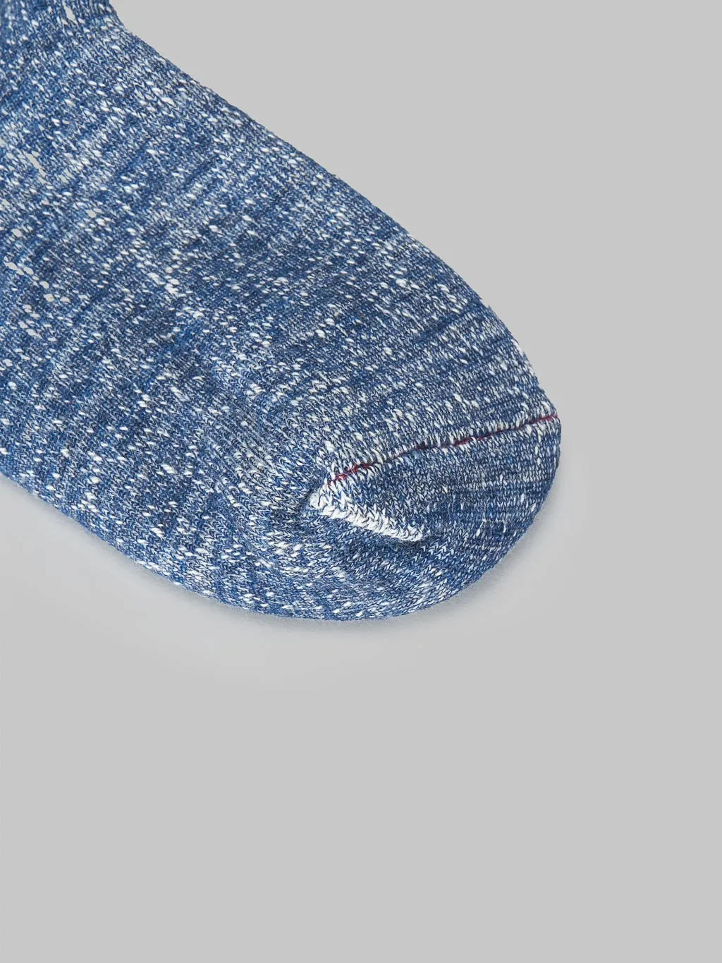 ROTOTO Double Face Crew Socks "Merino Wool & Organic Cotton" Deep Ocean