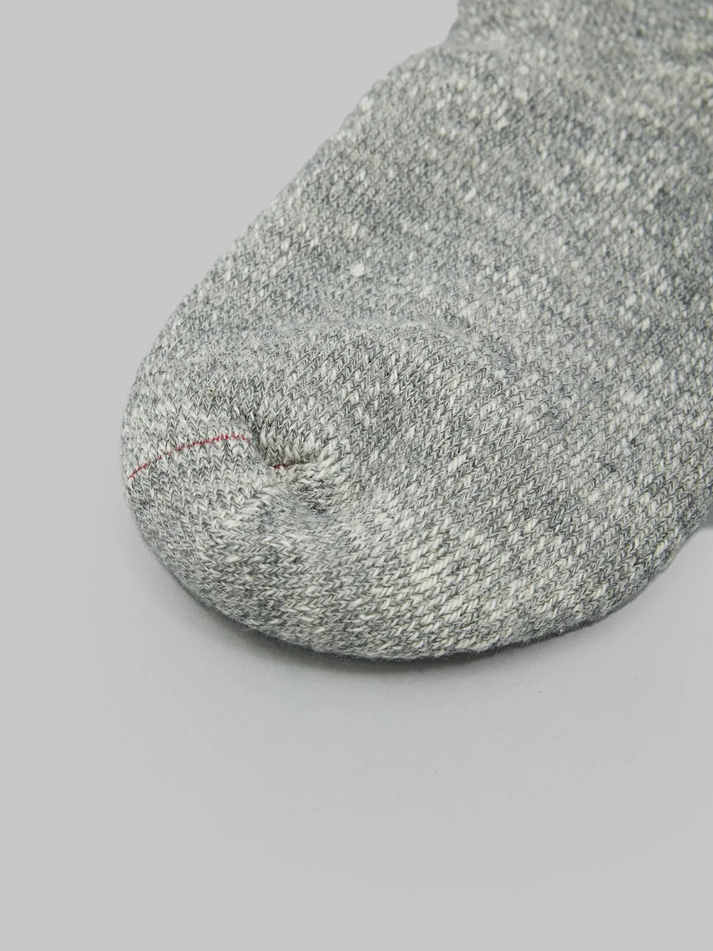 ROTOTO Double Face Crew Socks "Merino Wool & Organic Cotton" Medium Grey