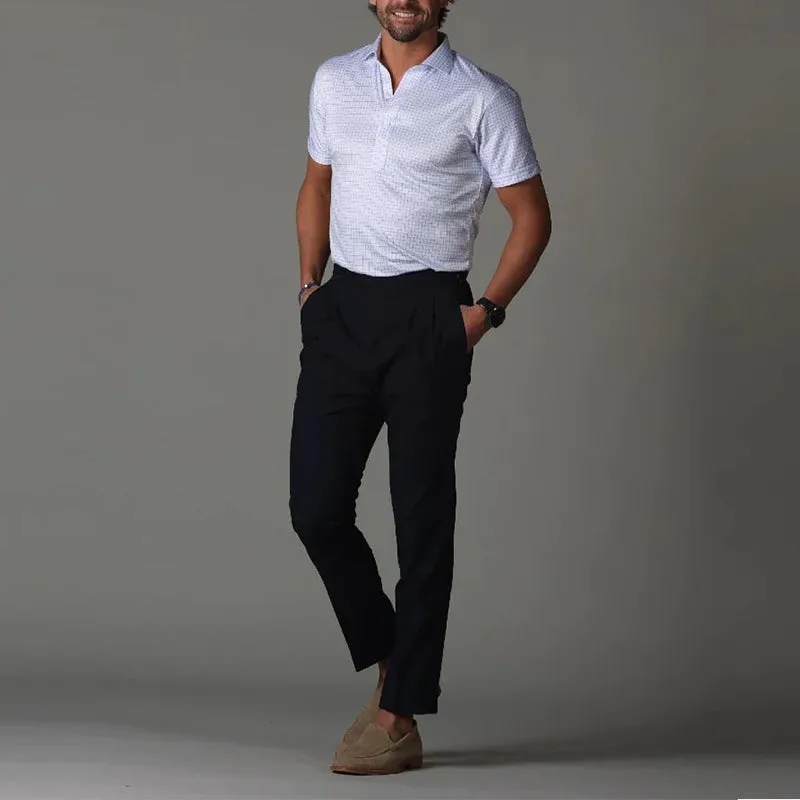 Semi-Spread Collar Polos