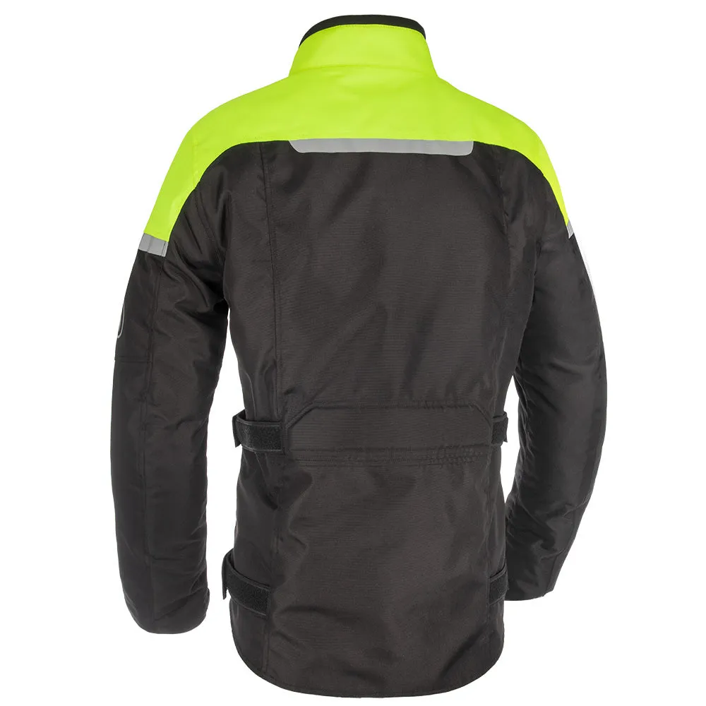 Spartan Long WP Men's Motorbike Jacket Black/Fluo