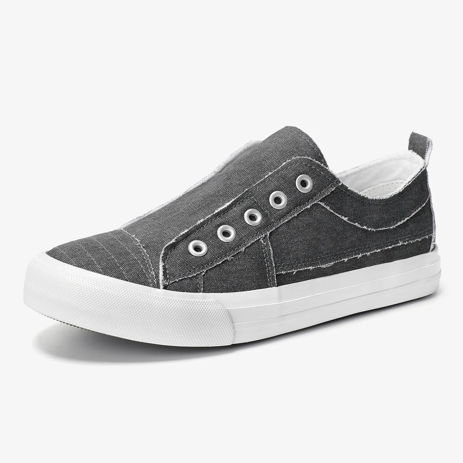 STQ Slip On Shoes Casual Canvas